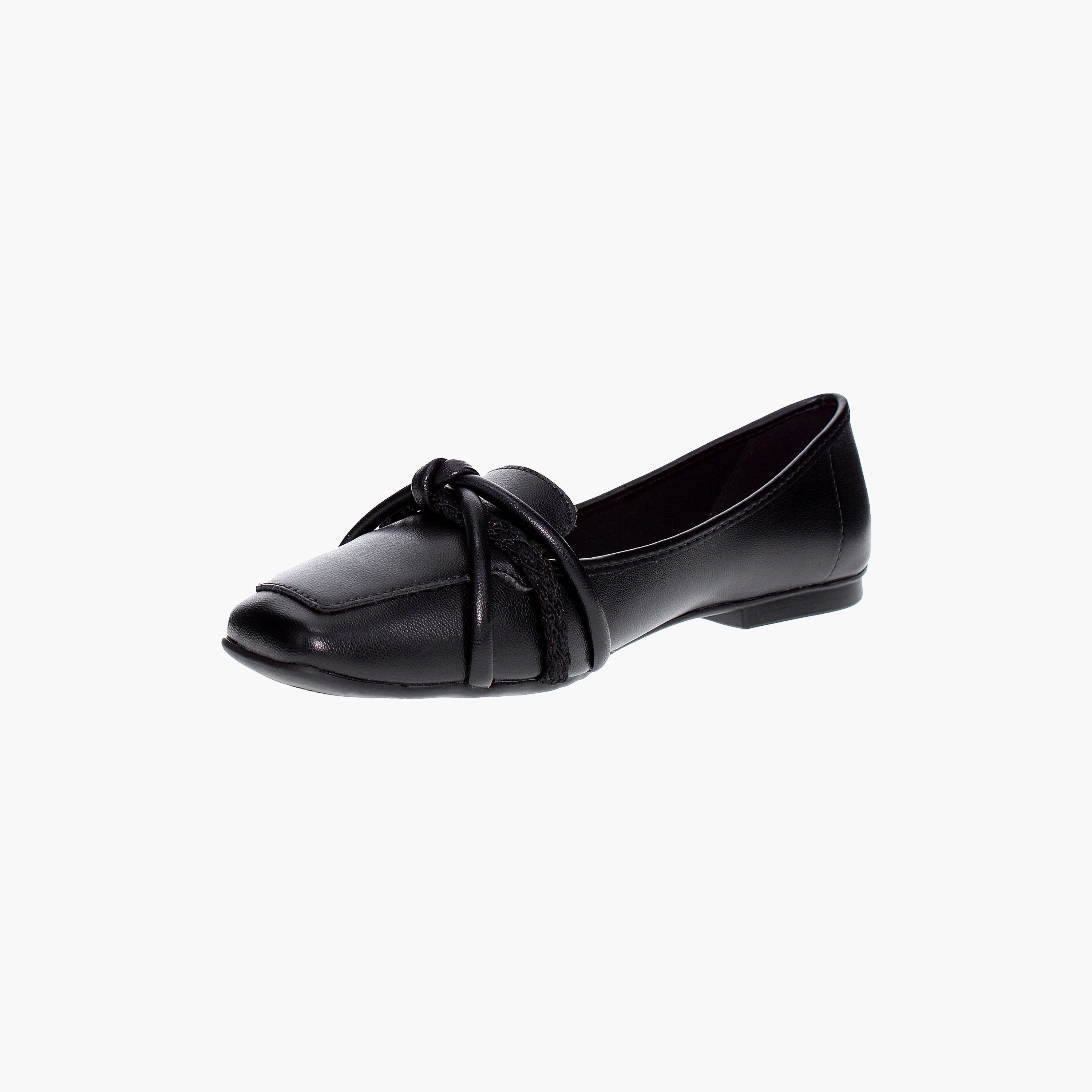 حذاء لوفرز نسائي من موليكا بمقدمة مربعة مع تصميم عقدة علوية | 5737-212-16272-women-shoes-loafersandmoccasins-image-3
