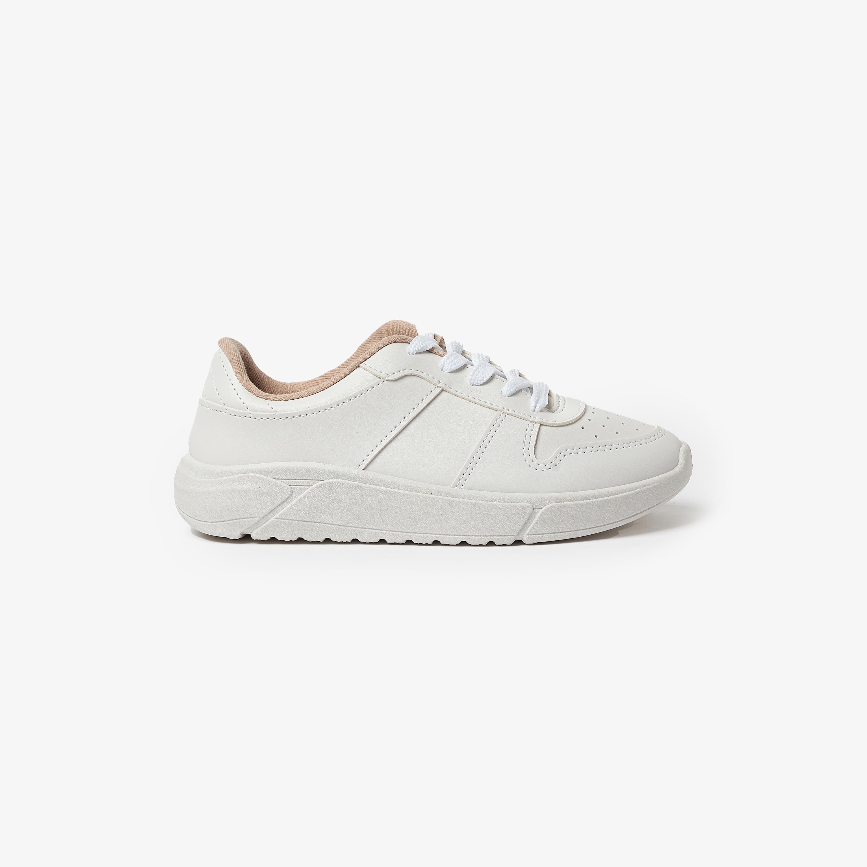 Moleca by Geoomnii Women's Lace Up Low Top Sneakers | 5764-104-7800       -women-shoes-sneakers-image-2