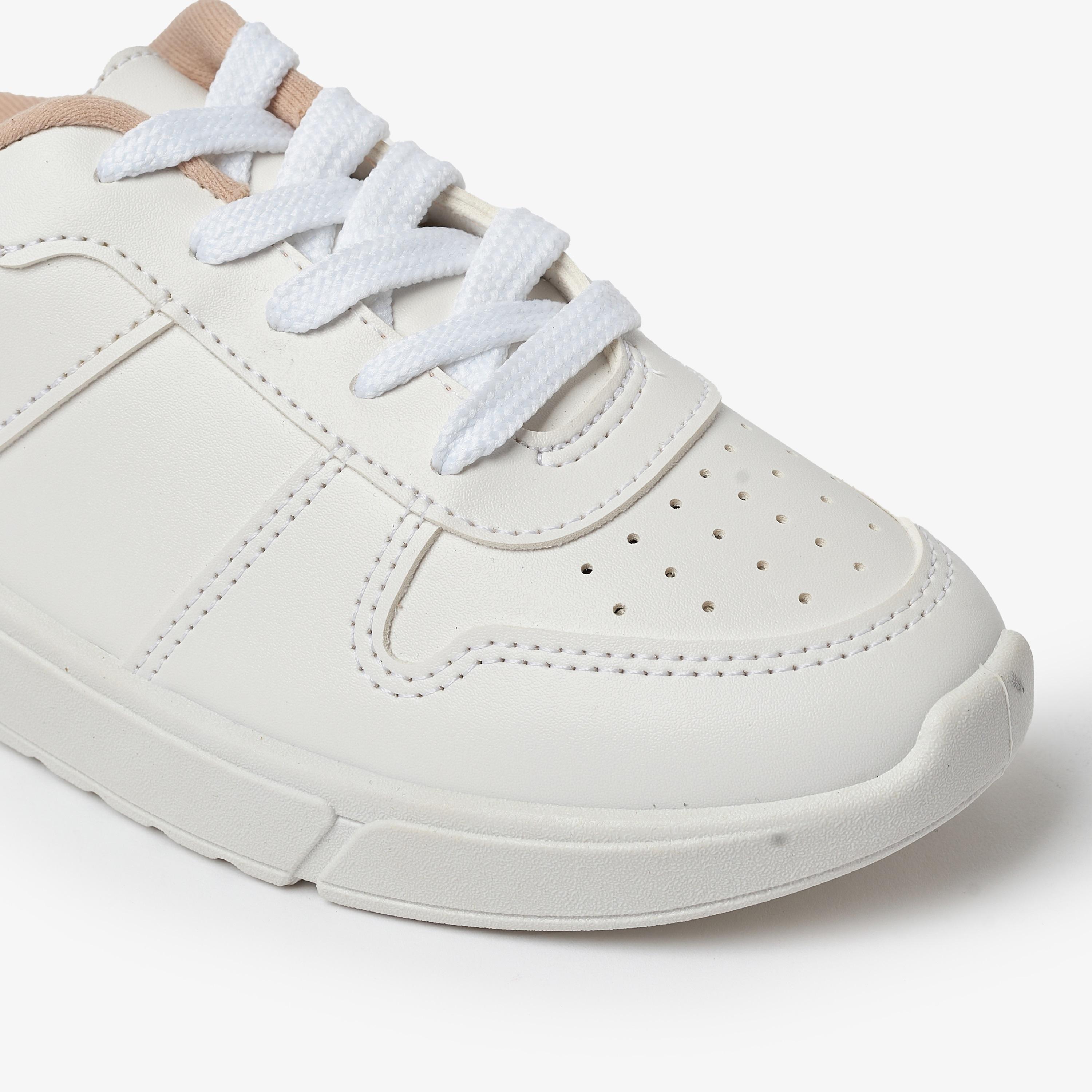 Moleca by Geoomnii Women's Lace Up Low Top Sneakers | 5764-104-7800       -women-shoes-sneakers-image-5