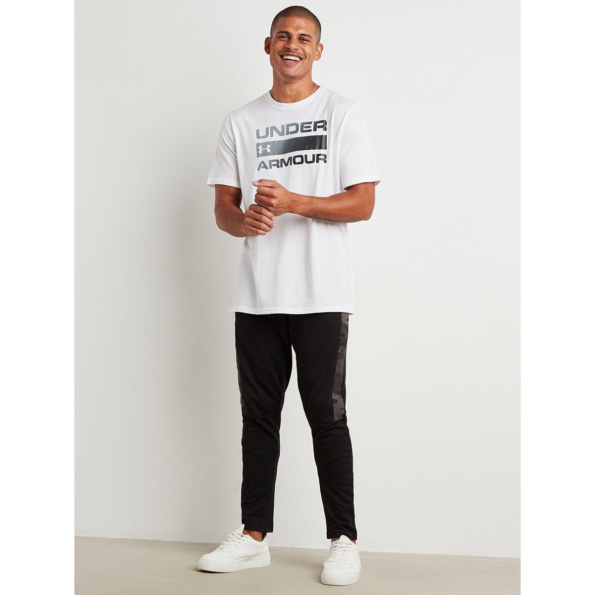 UA Team Issue Wordmark Printed Round Neck T-shirt-men-clothing-sportswearandactivewear-tshirtsandpolos-image-2