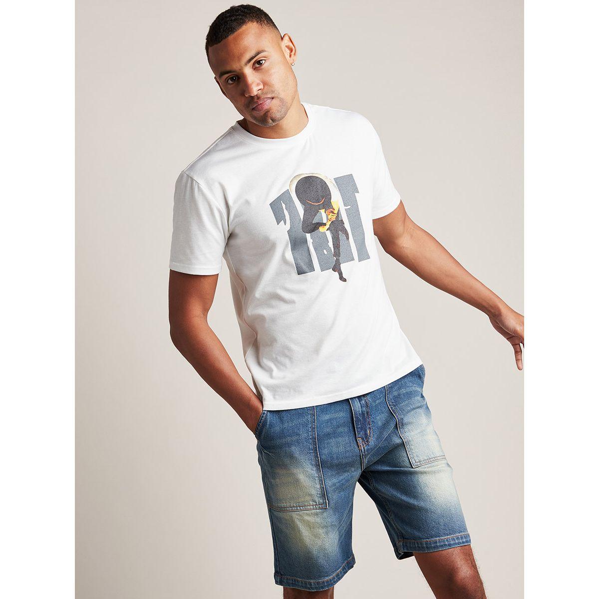 Styli Knee Length Denim Shorts -men-clothing-bottoms-shorts-image-1