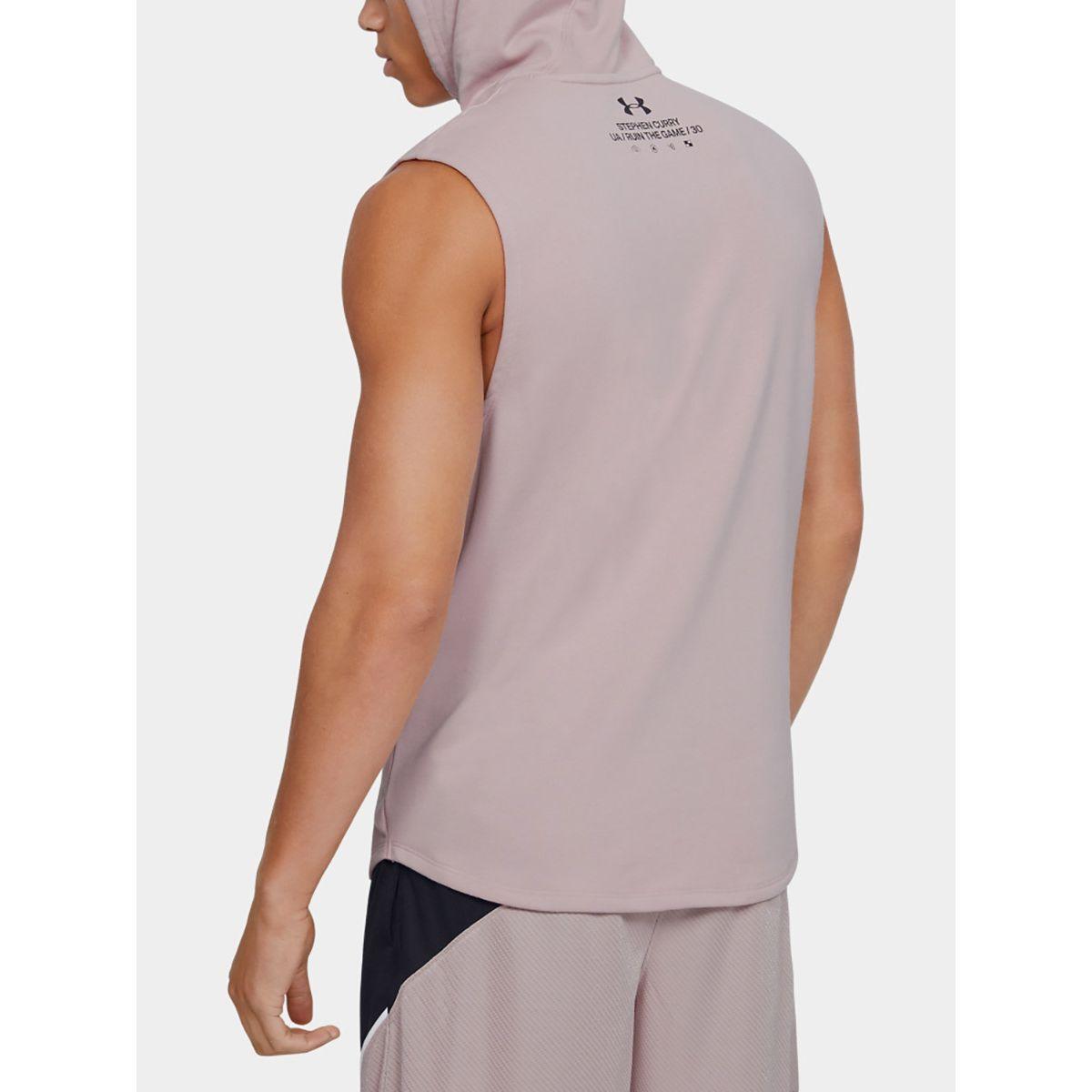 UA Sleeveless Hoodie with Zip Pocket-men-winterwear-hoodiesandsweatshirts-image-2