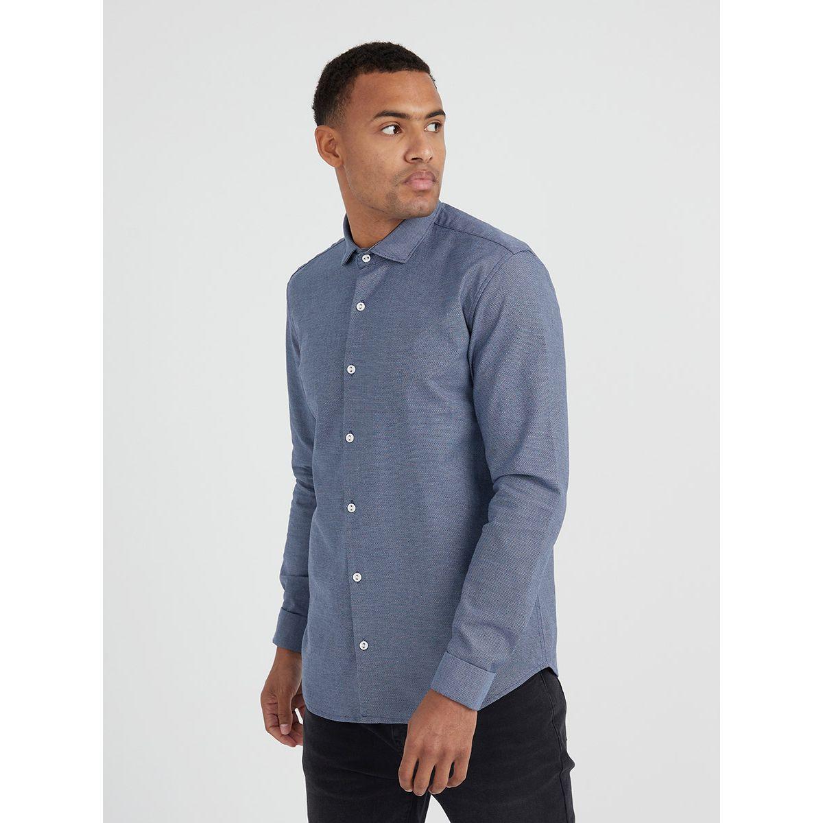 قميص قطن بأكمام طويلة-men-clothing-shirts-image-1