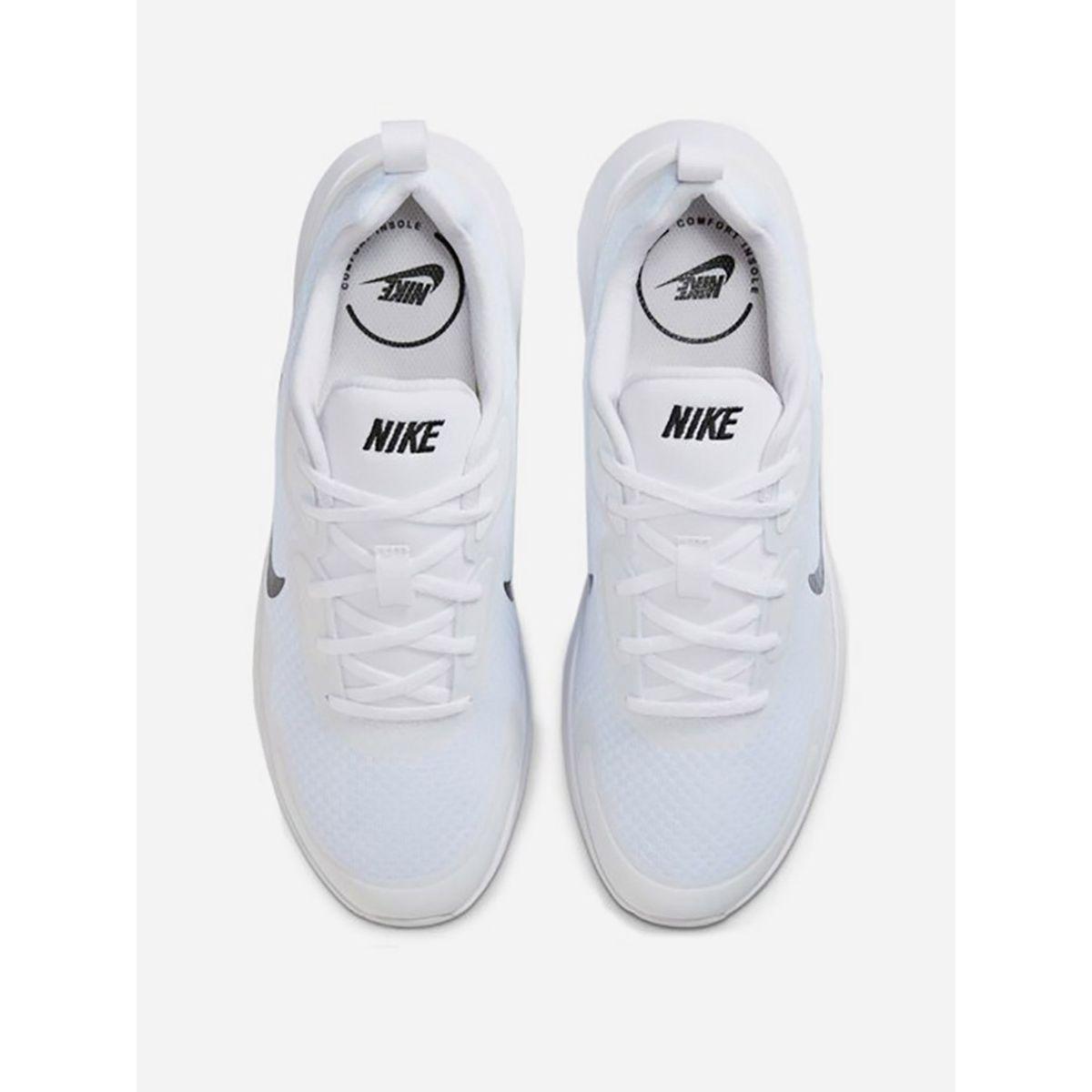 nike white wear all day trainers