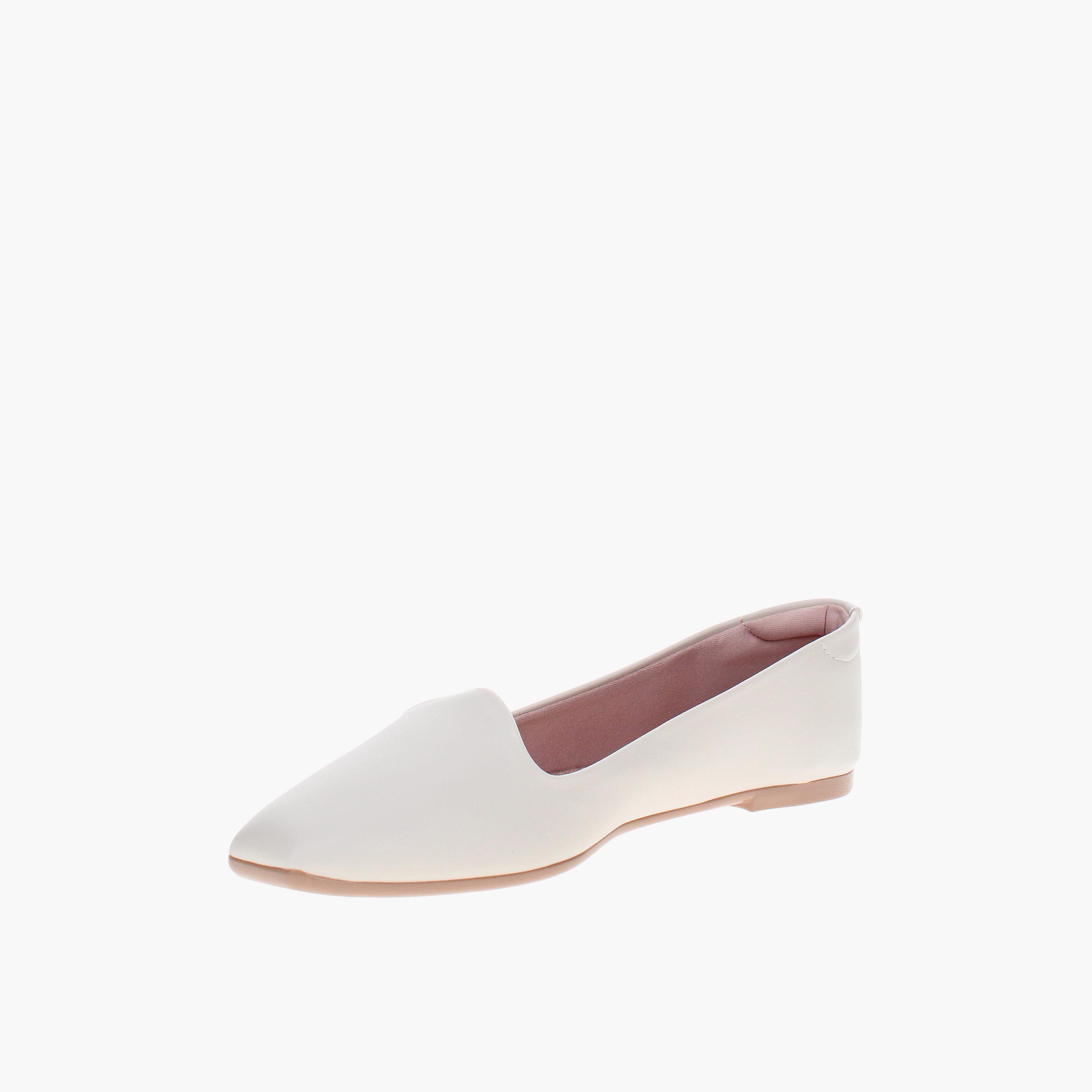 موليكا - حذاء باليرينا نسائي مقدمة مربعة سهل الارتداء | 5824-100-7800-35312-women-shoes-ballerinas-image-3
