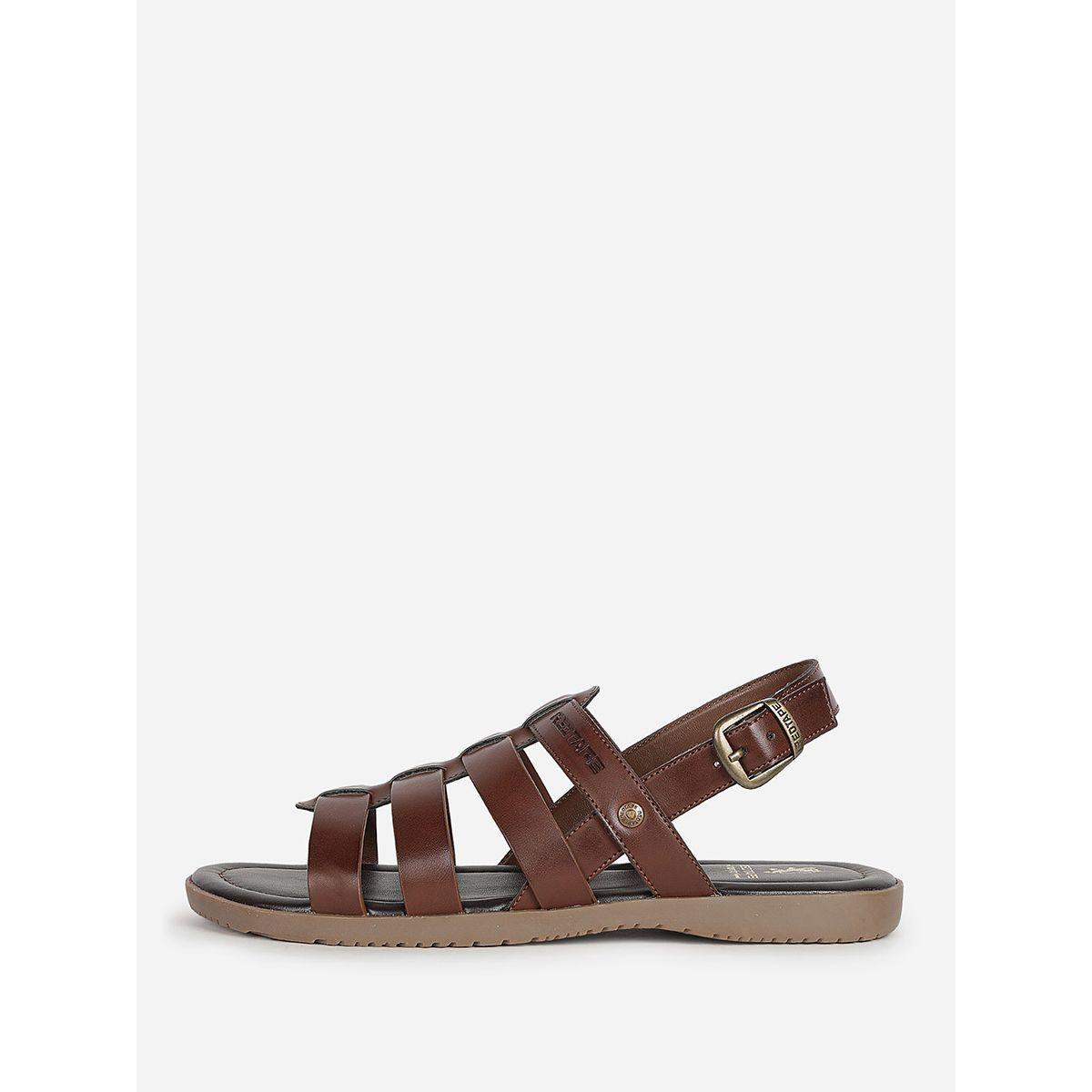 Multi Strap Arabic Sandals with Buckle Closure-men-shoes-sandals-image-3