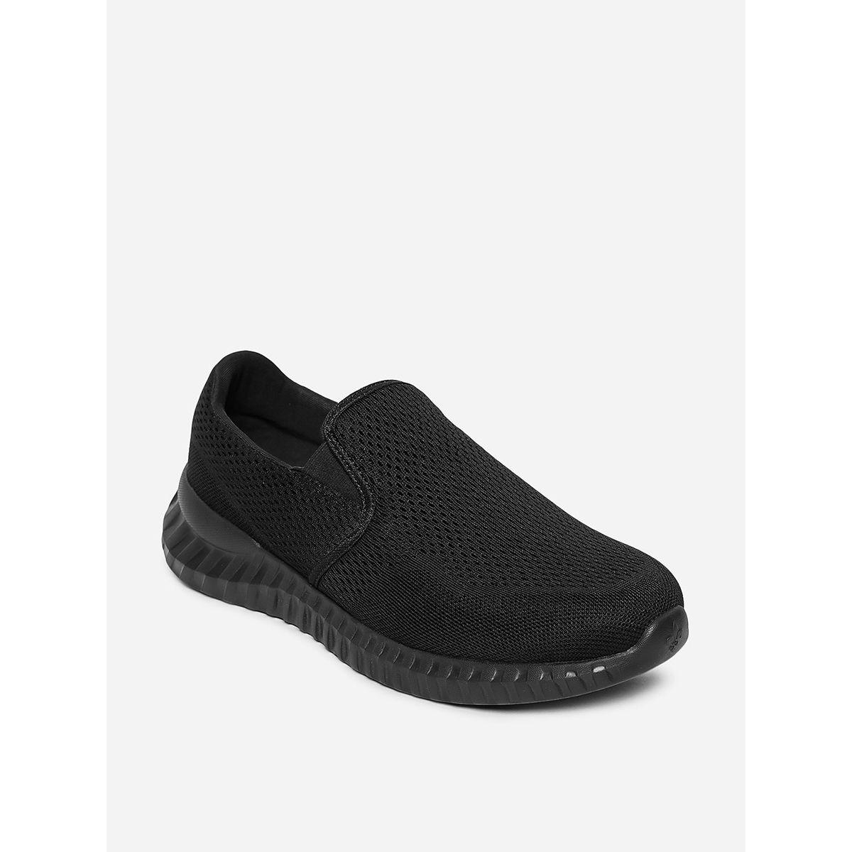 Mesh Insert Slip on Trainers-sports-men-shoes-image-2