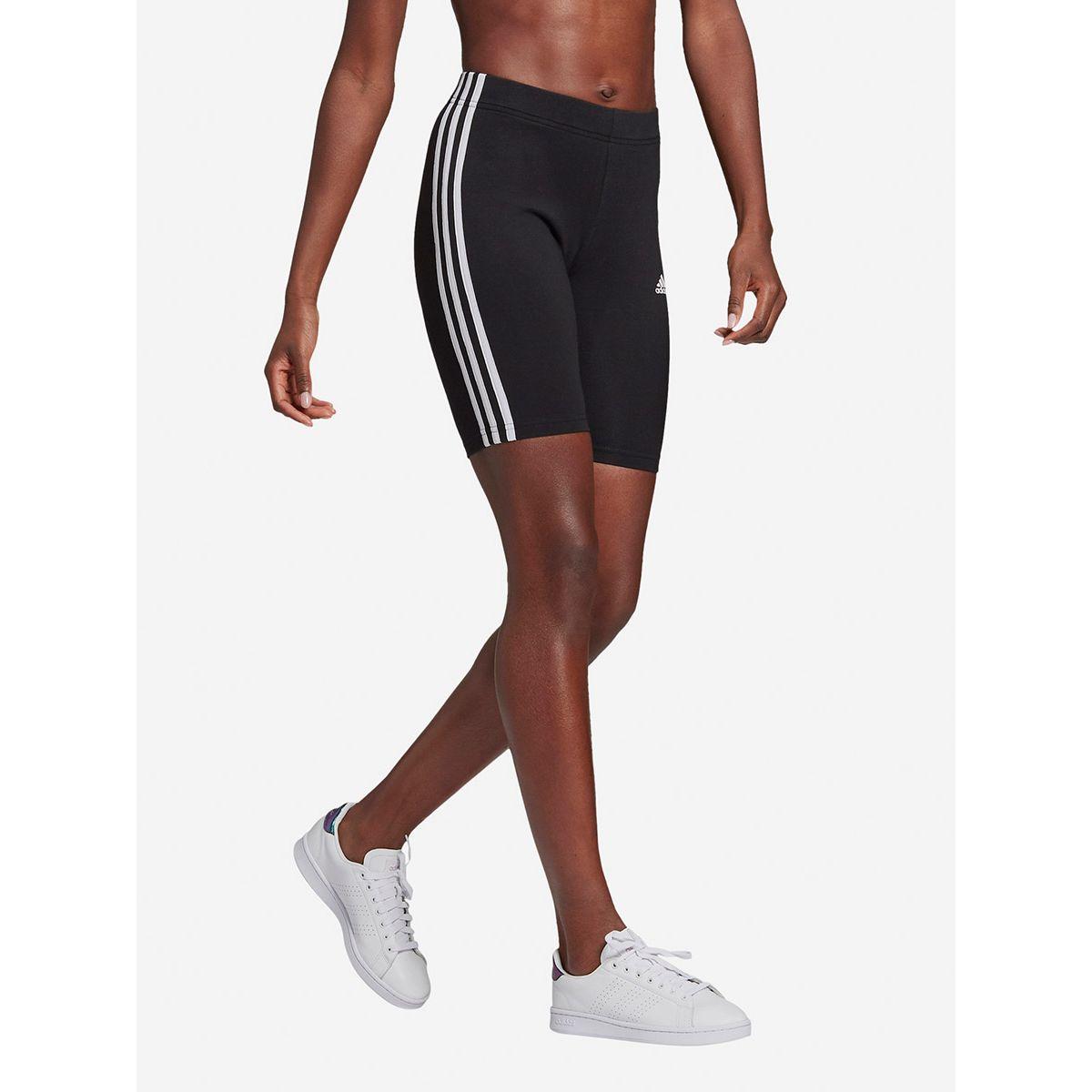 Adidas 3-Striped Detail Elastic Waist Active Shorts-women-clothing-sportswearandactivewear-bottoms-image-2