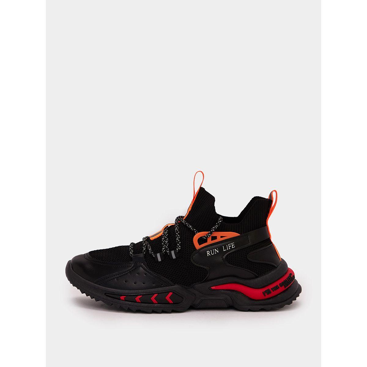Styli Lace Up Textured Sneakers-men-shoes-sneakers-image-1
