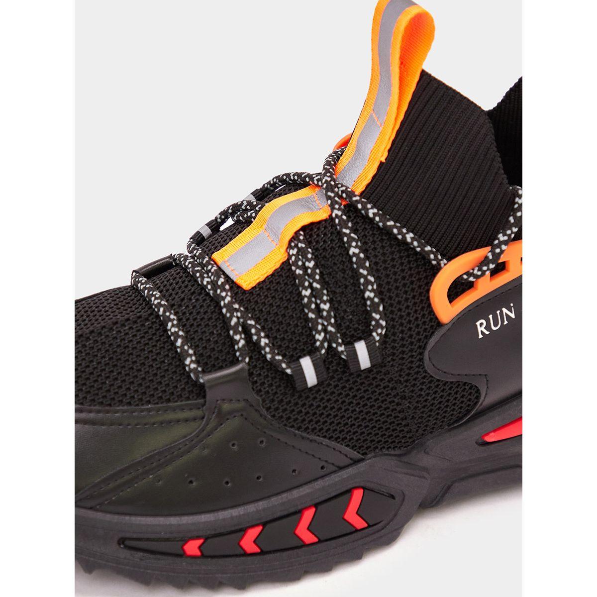 Styli Lace Up Textured Sneakers-men-shoes-sneakers-image-3