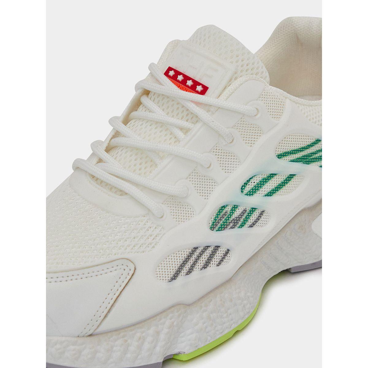 Styli Printed Panel Lace Up Sneakers-men-shoes-sneakers-image-3