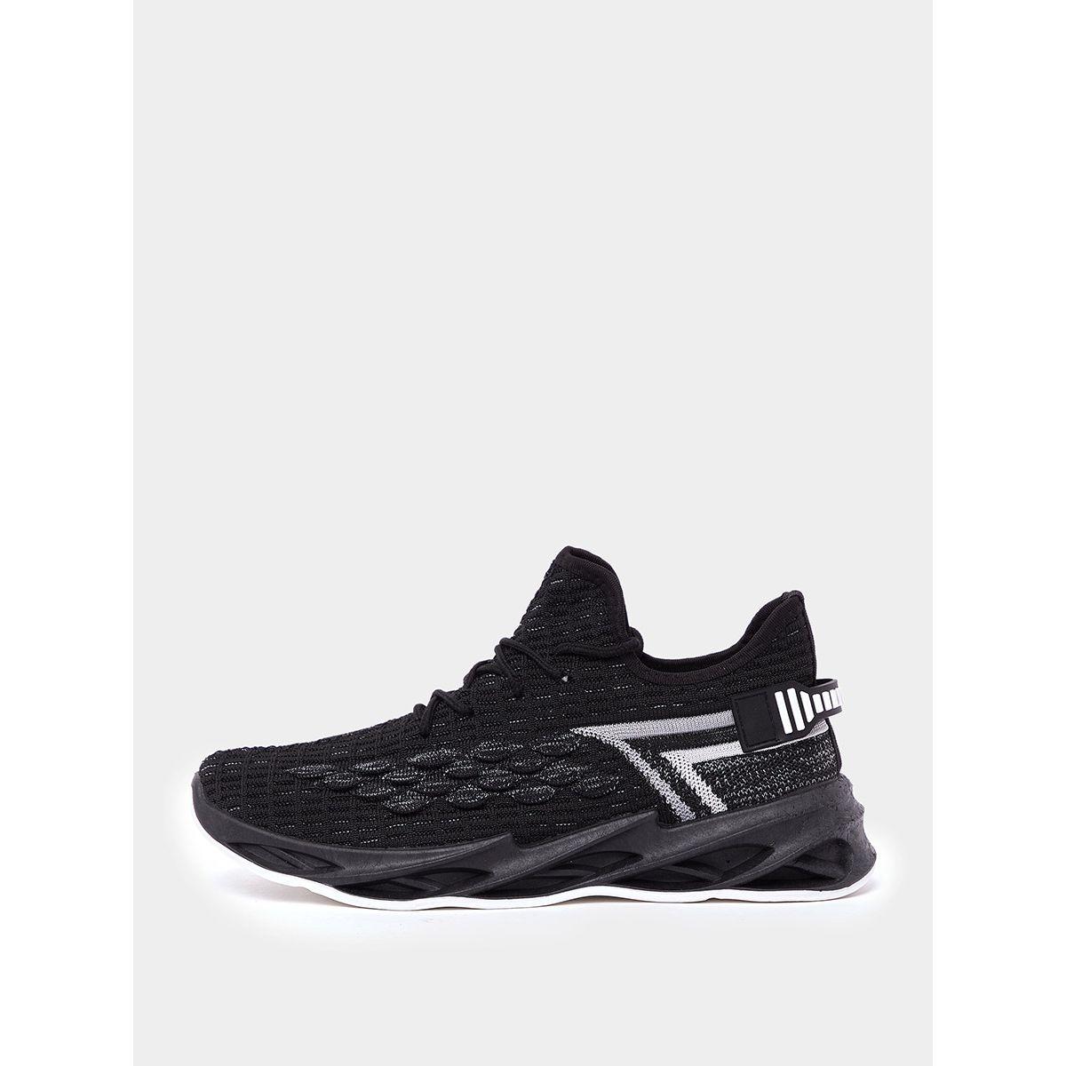 Styli Textured Sole Lace Up Casual Sneakers-men-shoes-sneakers-image-1