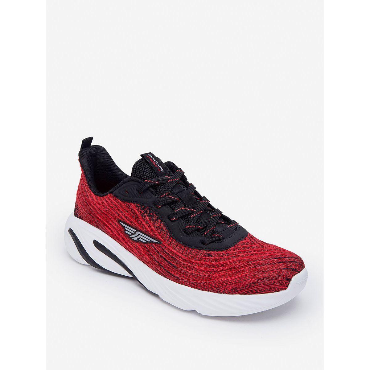 Red Tape Lace Up Logo Detail Sneakers-men-shoes-sneakers-image-2