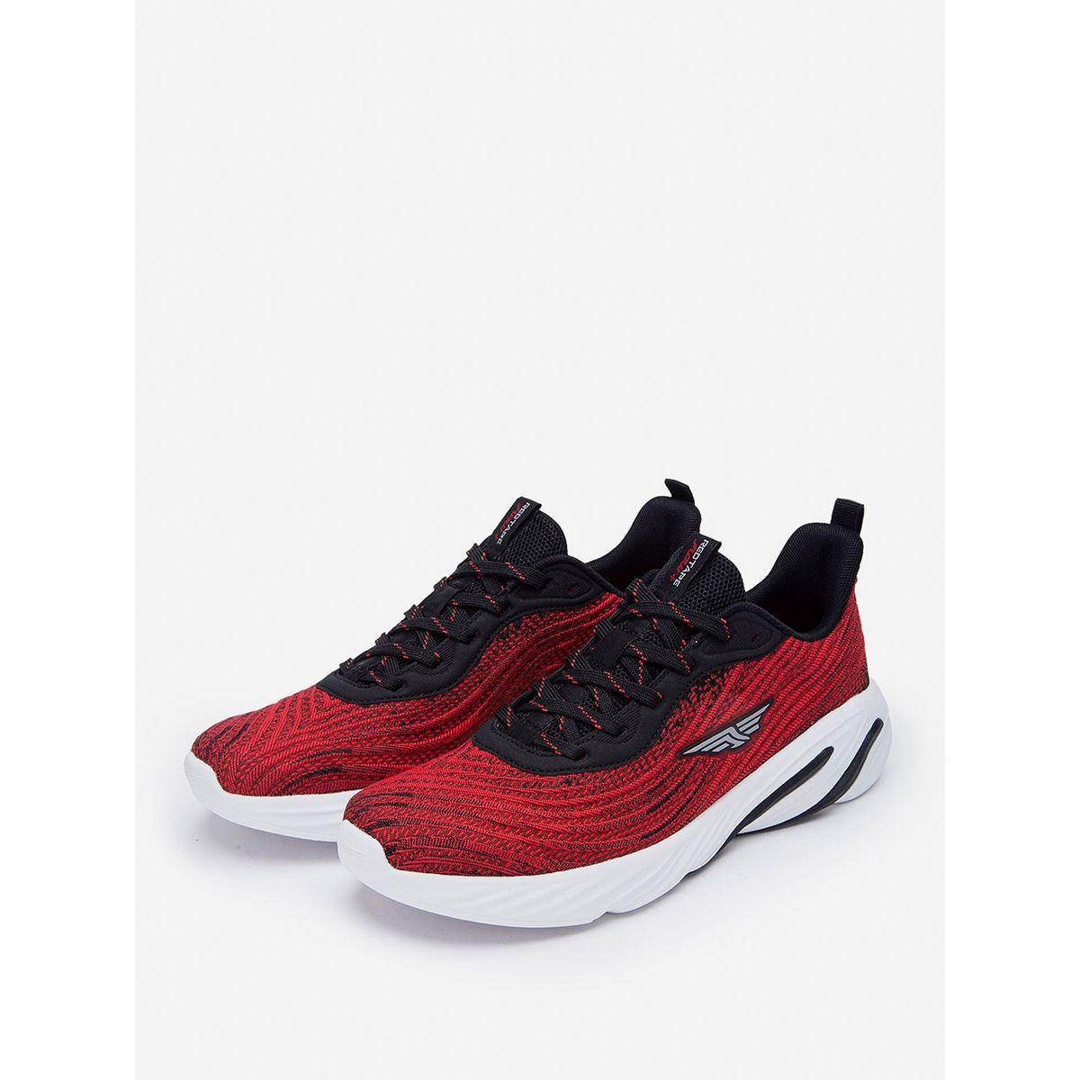 Red Tape Lace Up Logo Detail Sneakers-men-shoes-sneakers-image-4