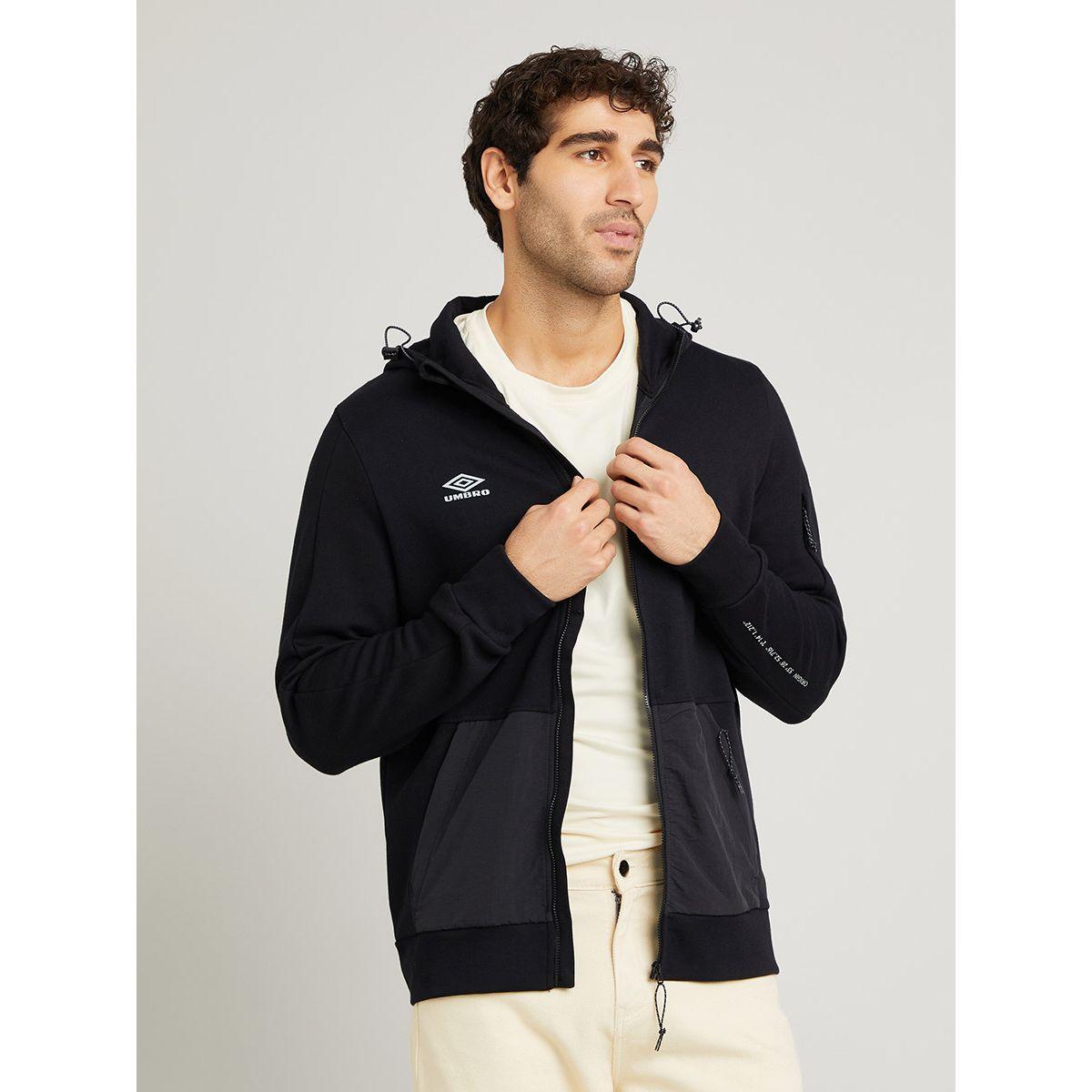 Umbro Commuter Hybrid Hooded Jacket-men-winterwear-hoodiesandsweatshirts-image-1