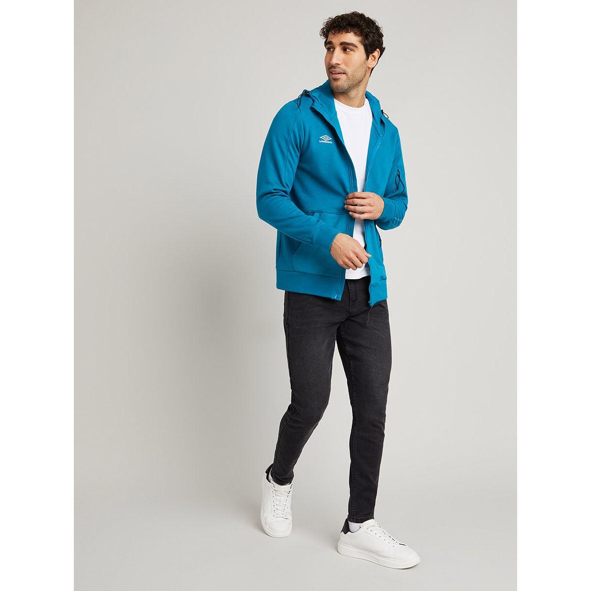 جاكيت بهودي وسحَّاب غلق-men-winterwear-hoodiesandsweatshirts-image-2