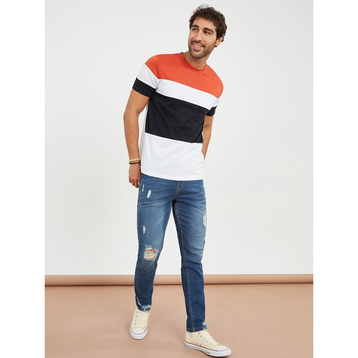 Styli Colorblock Regular Fit T-shirt-men-clothing-tshirtsandpolos-tshirts-image-2