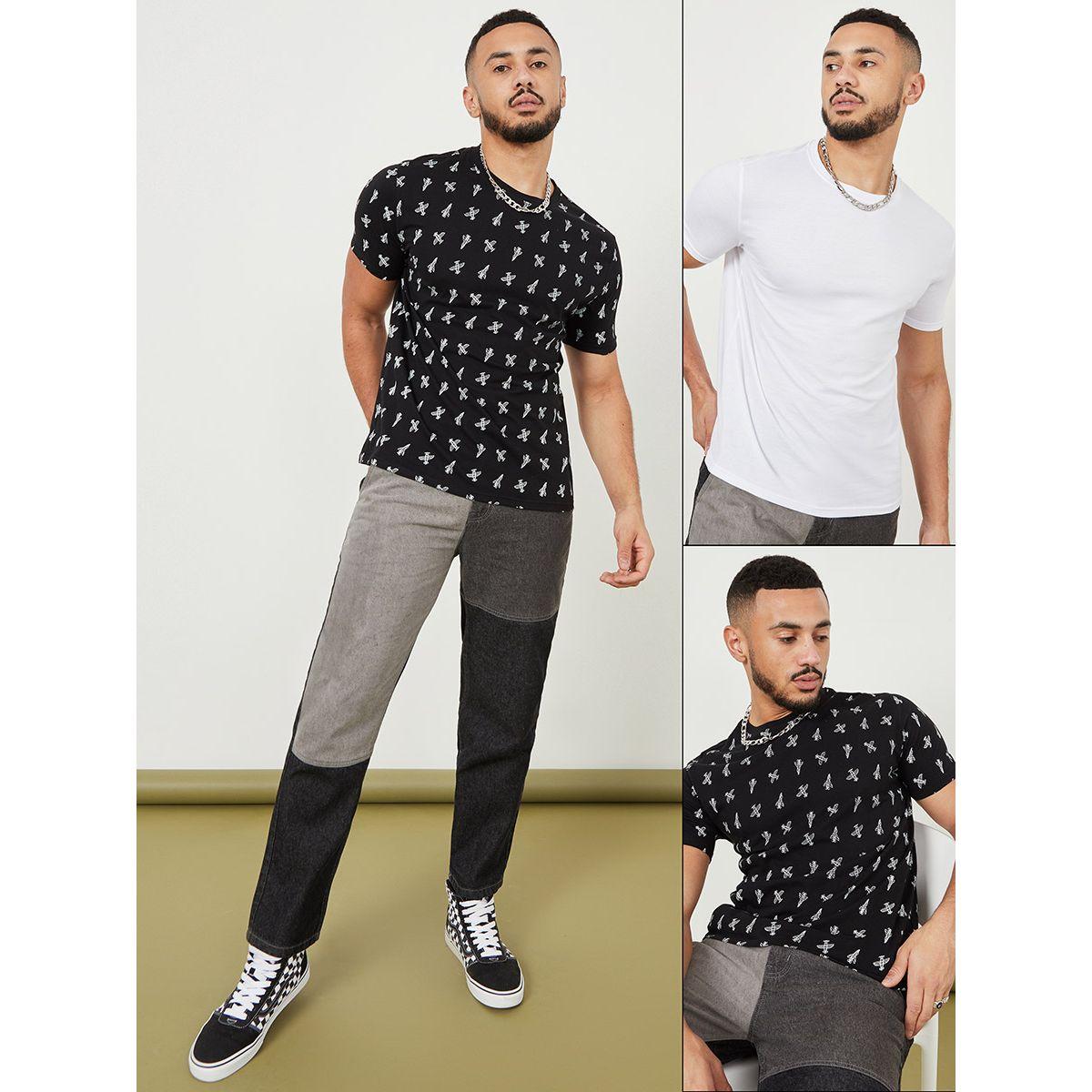 مجموعة من 2 تيشيرت سادة من ستايلي-men-clothing-tshirtsandpolos-tshirts-image-6