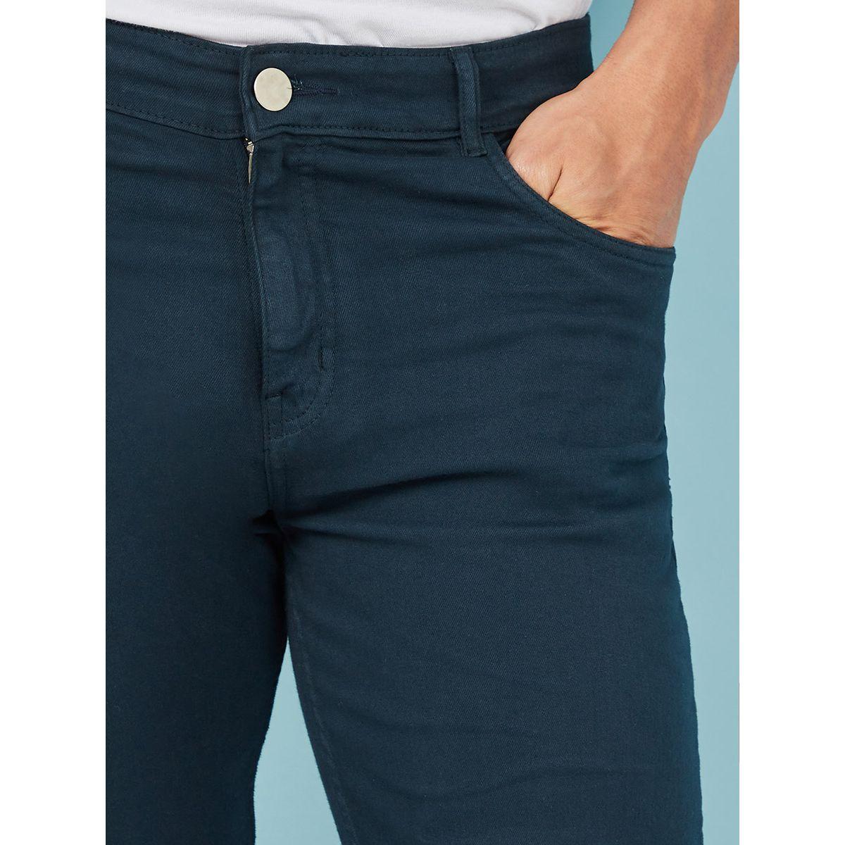 Styli Solid Skinny Fit Jeans-men-clothing-bottoms-jeans-image-3
