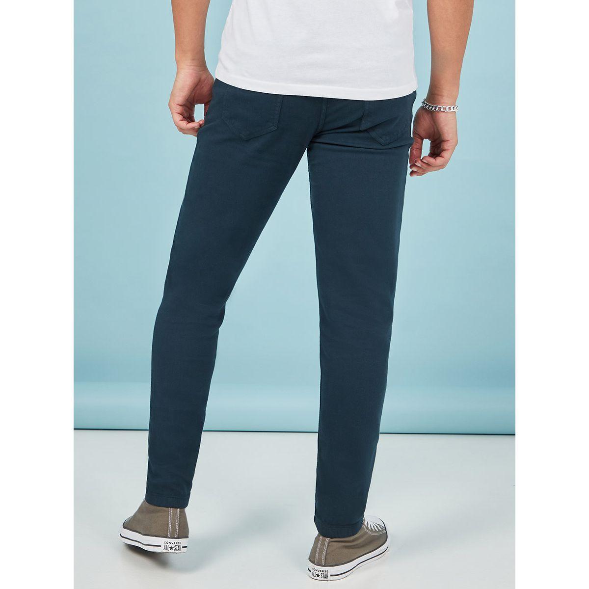 Styli Solid Skinny Fit Jeans-men-clothing-bottoms-jeans-image-4