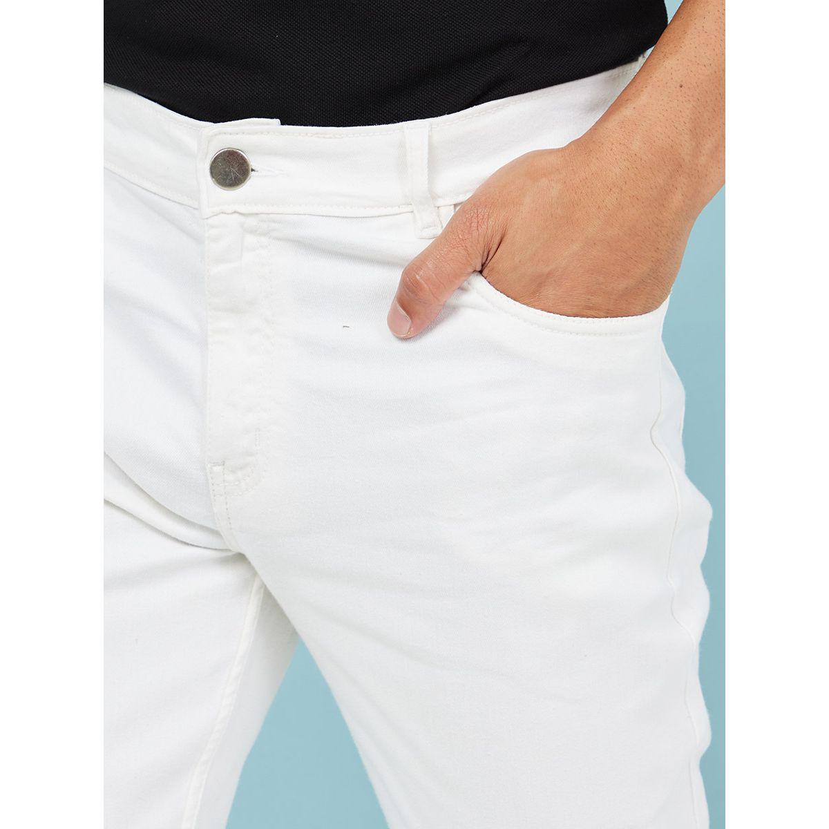بنطال جينز سادة بقصة سليم فت من ستايلي-men-clothing-bottoms-jeans-image-3