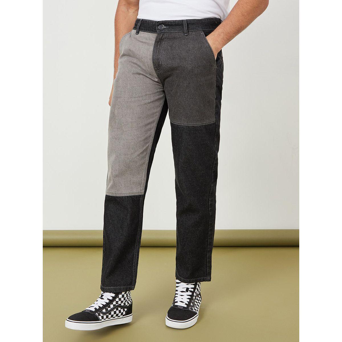 Styli Patchwork Carpenter Fit Jeans-men-clothing-bottoms-jeans-image-1