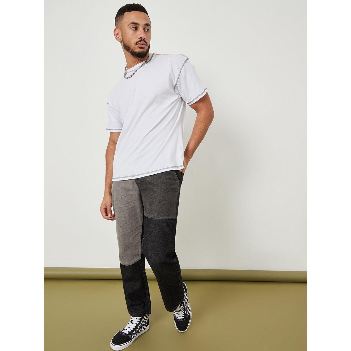 Styli Patchwork Carpenter Fit Jeans-men-clothing-bottoms-jeans-image-2