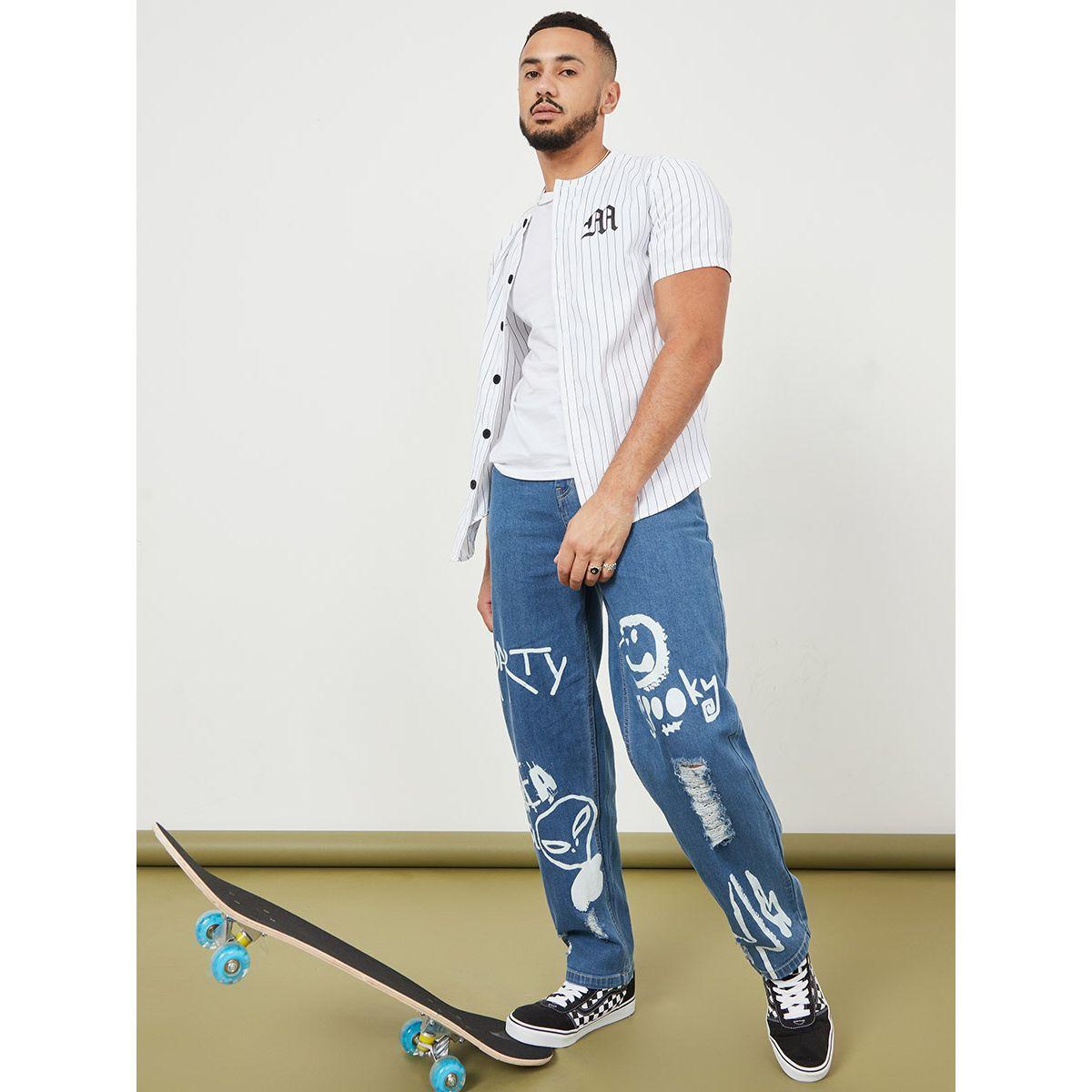 جينز بقصة واسعة من ستايلي-men-clothing-jeans-image-1