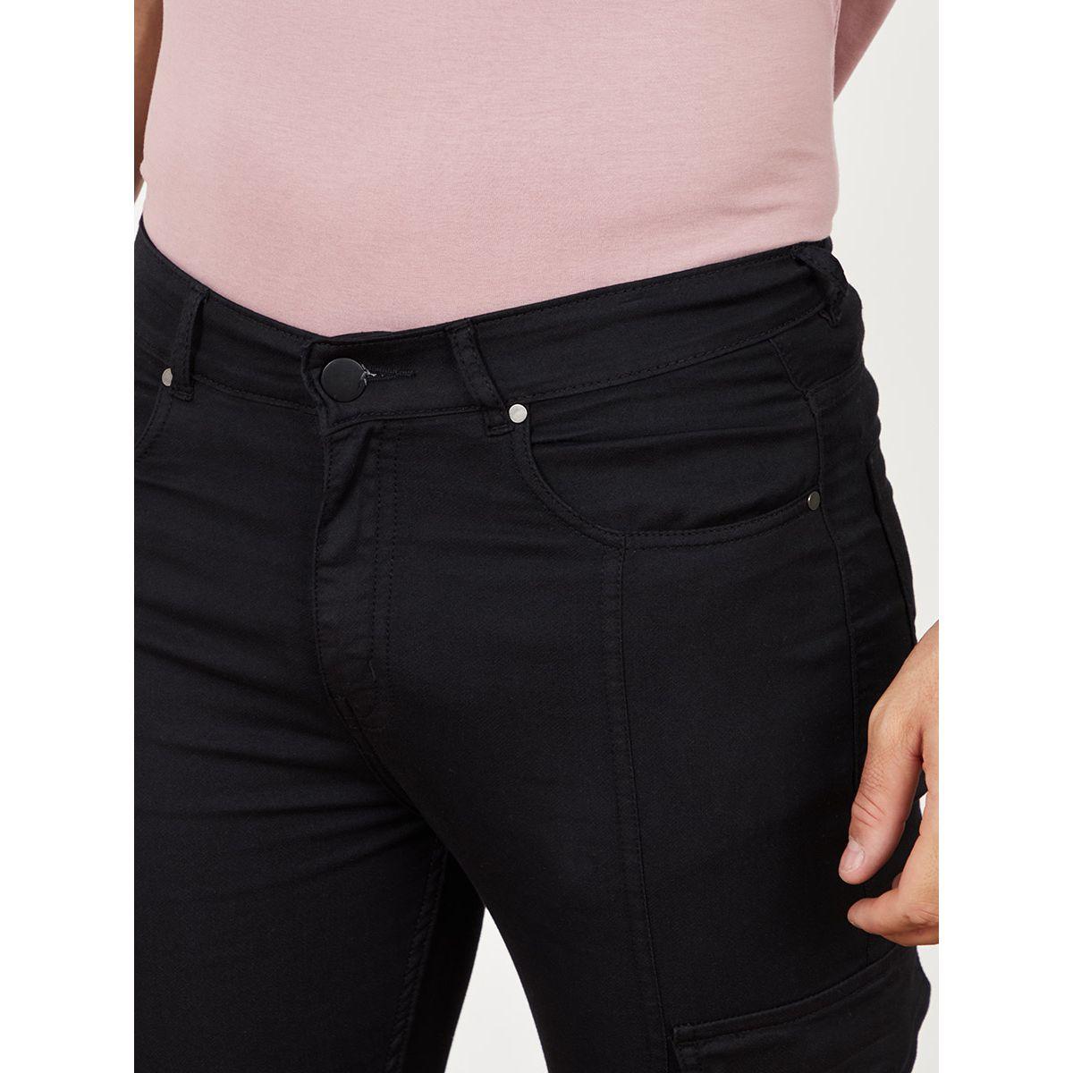 Styli Slim Fit Cargo Jeans with Zip Cuff Detail-men-clothing-bottoms-jeans-image-3