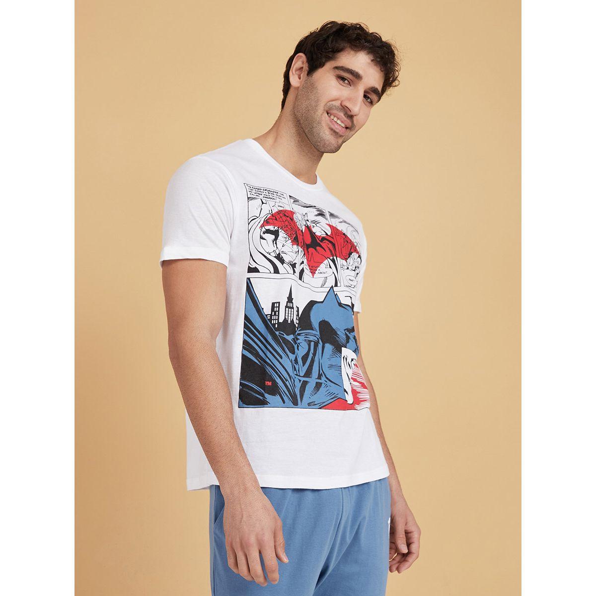 طقم بيجاما من ( تيشيرت + بنطال ) من ستايلي-men-clothing-nightwear-sets-image-3
