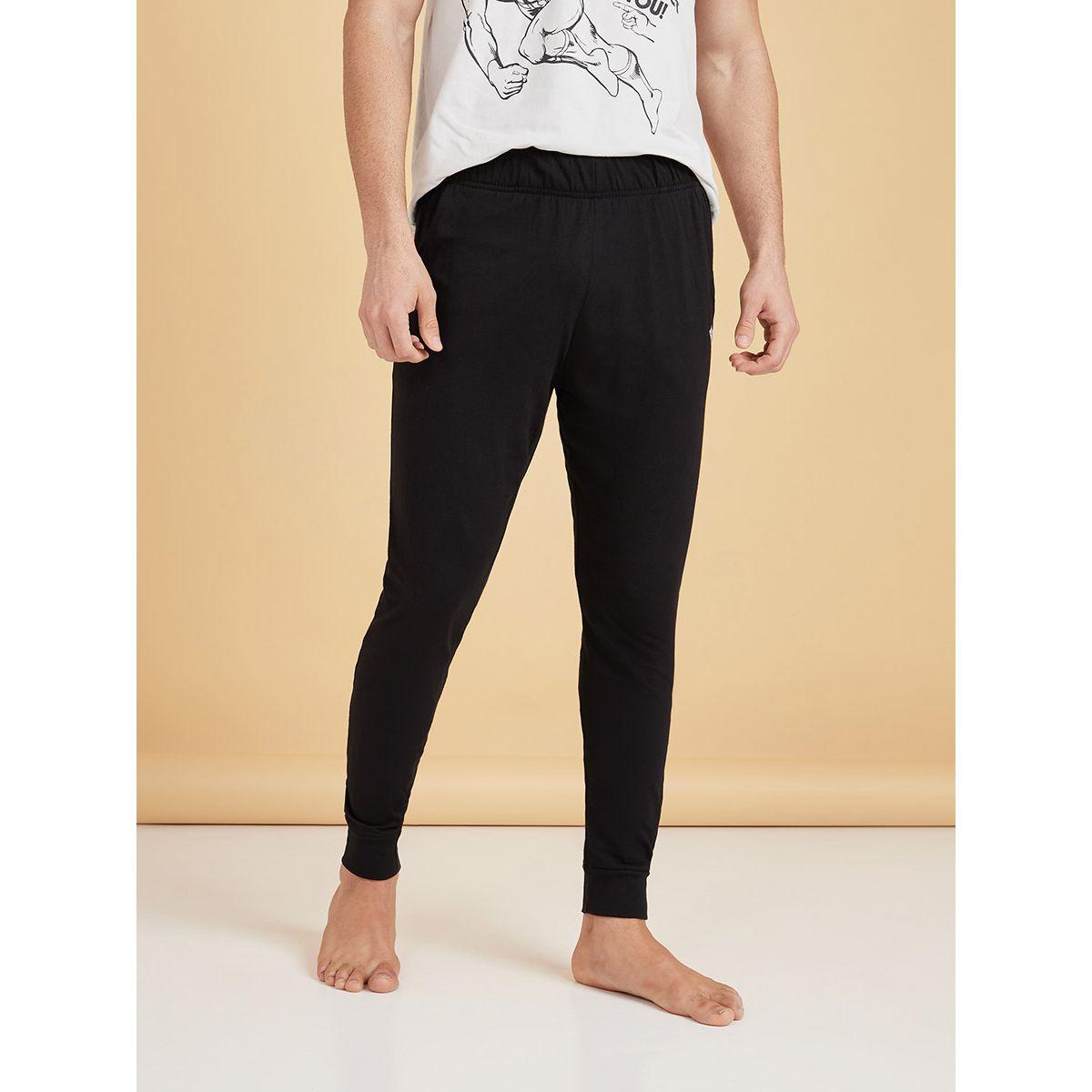 Styli Superman Graphic Print T-shirt and Cuffed Pyjama Set-men-clothing-nightwear-sets-image-4