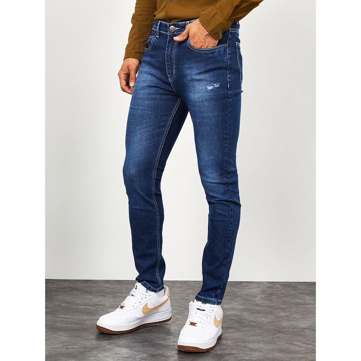 جينز قصير بقصة سليم فت من ستايلي-men-clothing-bottoms-jeans-image-2