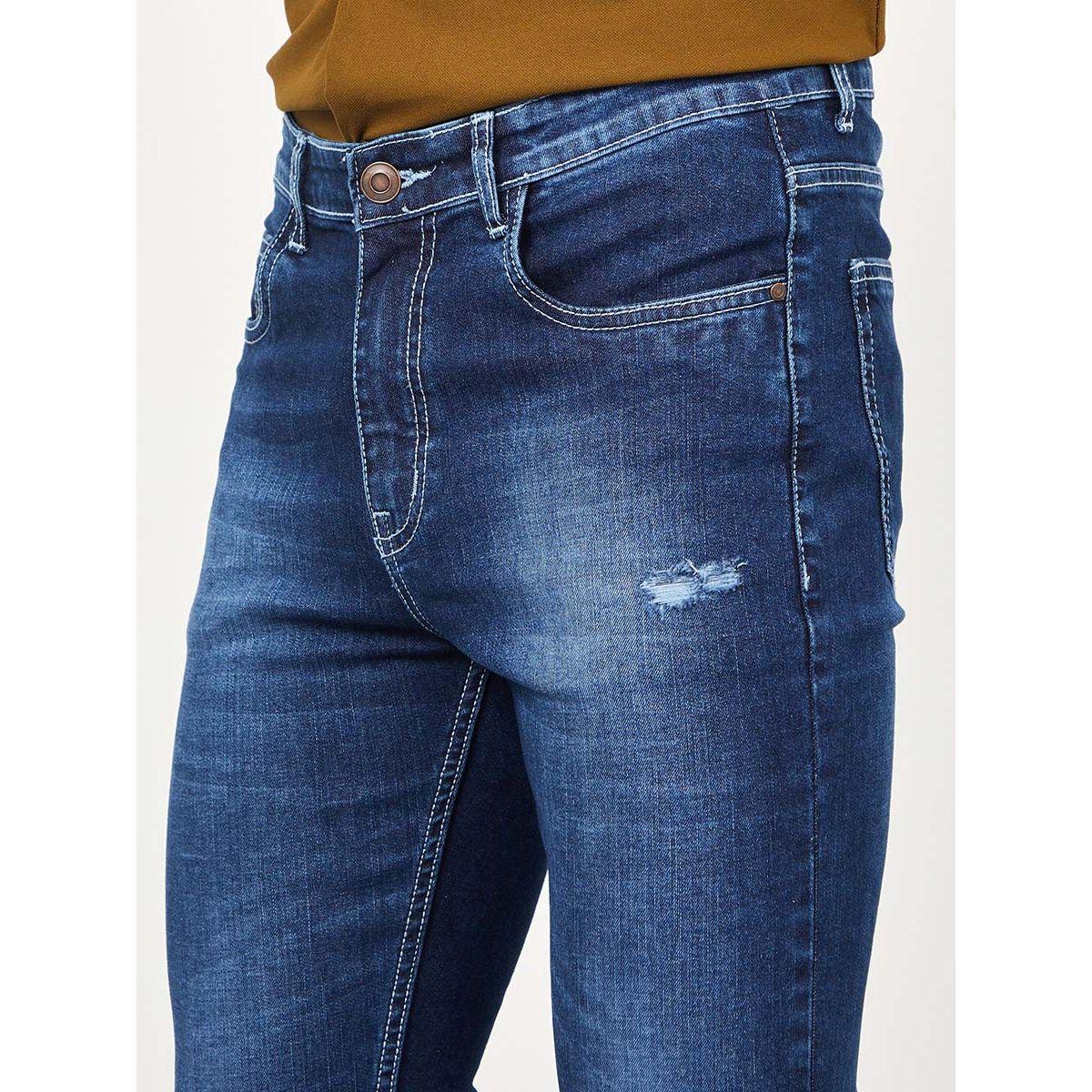 Styli Cropped Skinny Fit Jeans with Light Distress-men-clothing-bottoms-jeans-image-3