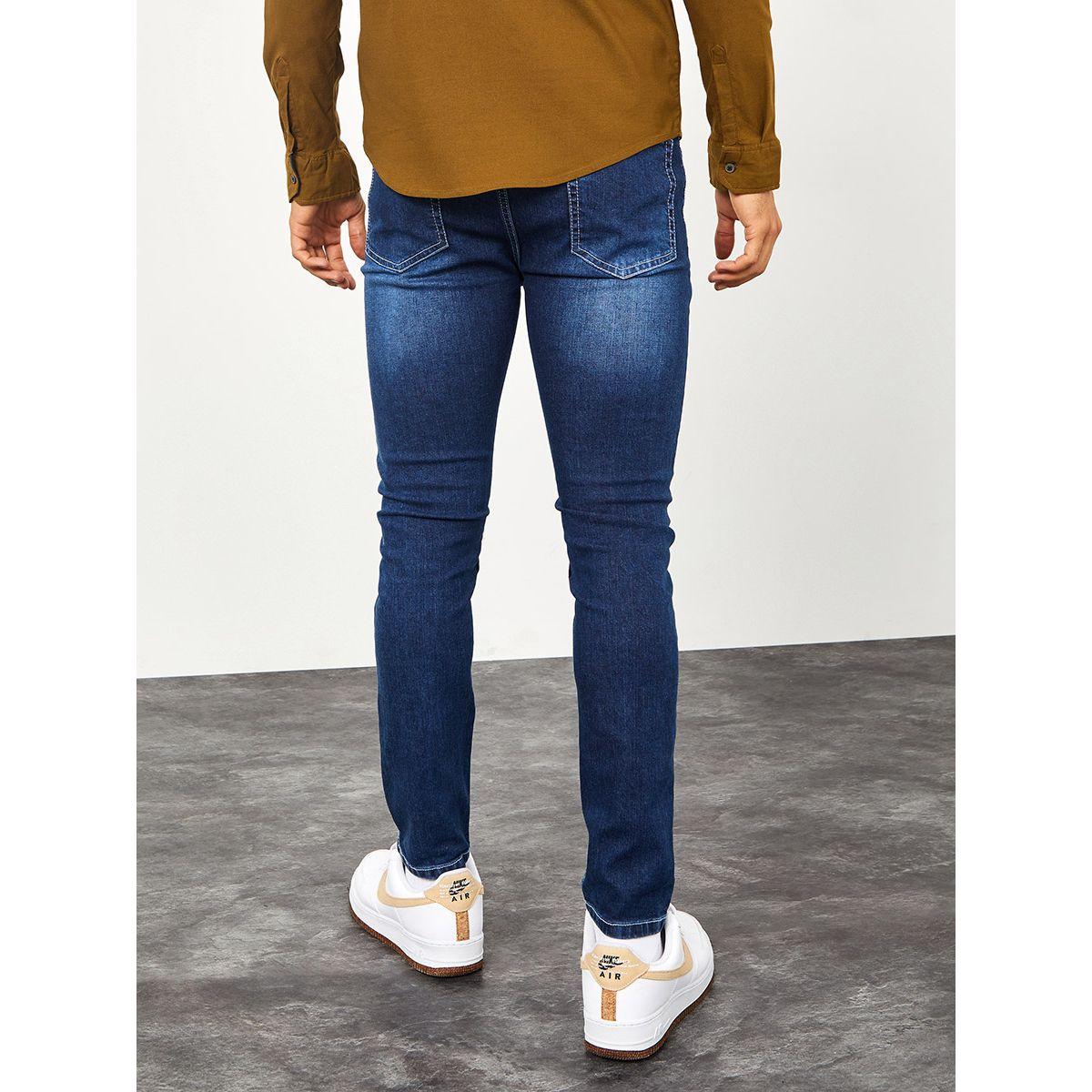 جينز قصير بقصة سليم فت من ستايلي-men-clothing-bottoms-jeans-image-4
