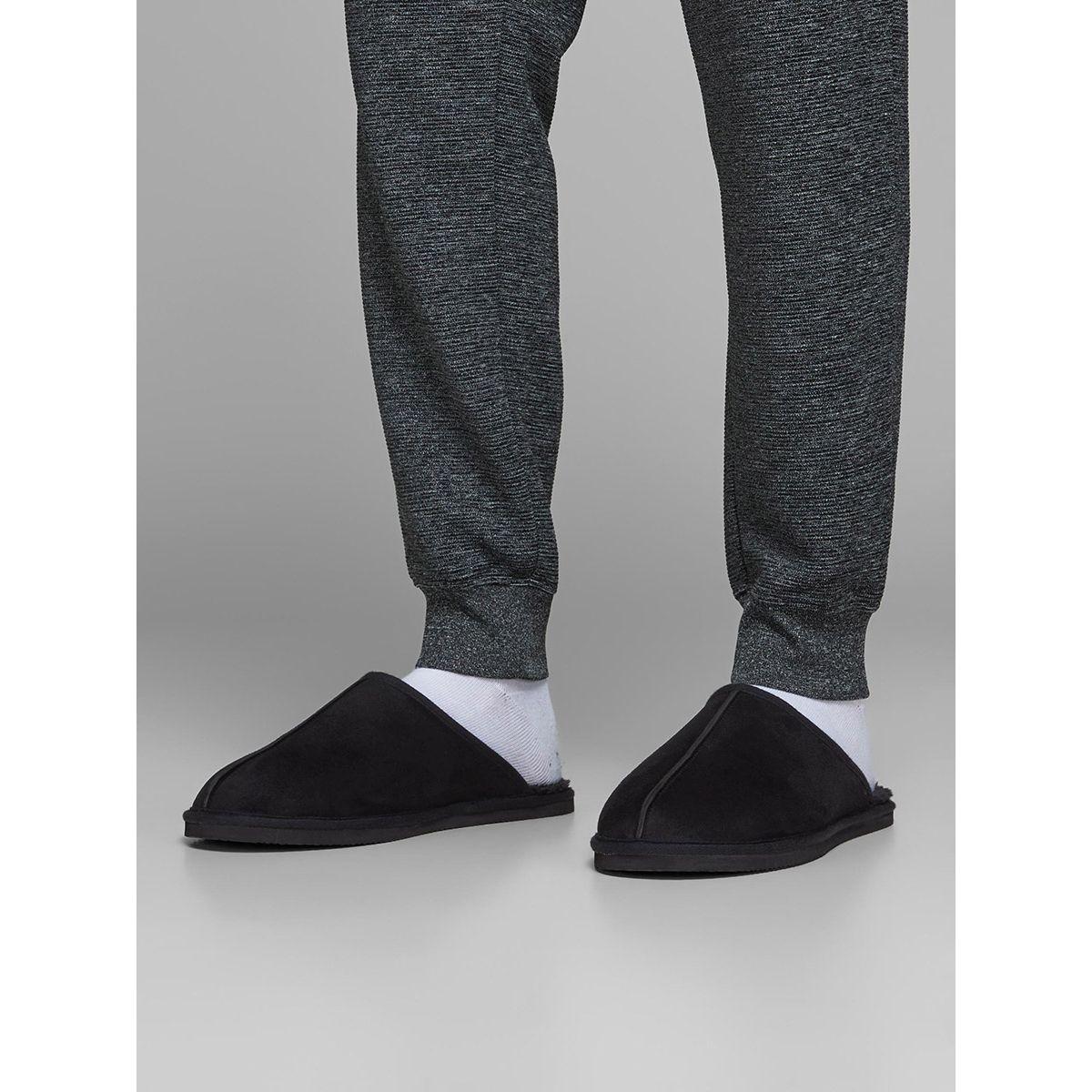 Jack & Jones Micro Fiber Slip On Bedroom Slipper-men-shoes-flipflopsandslides-image-1