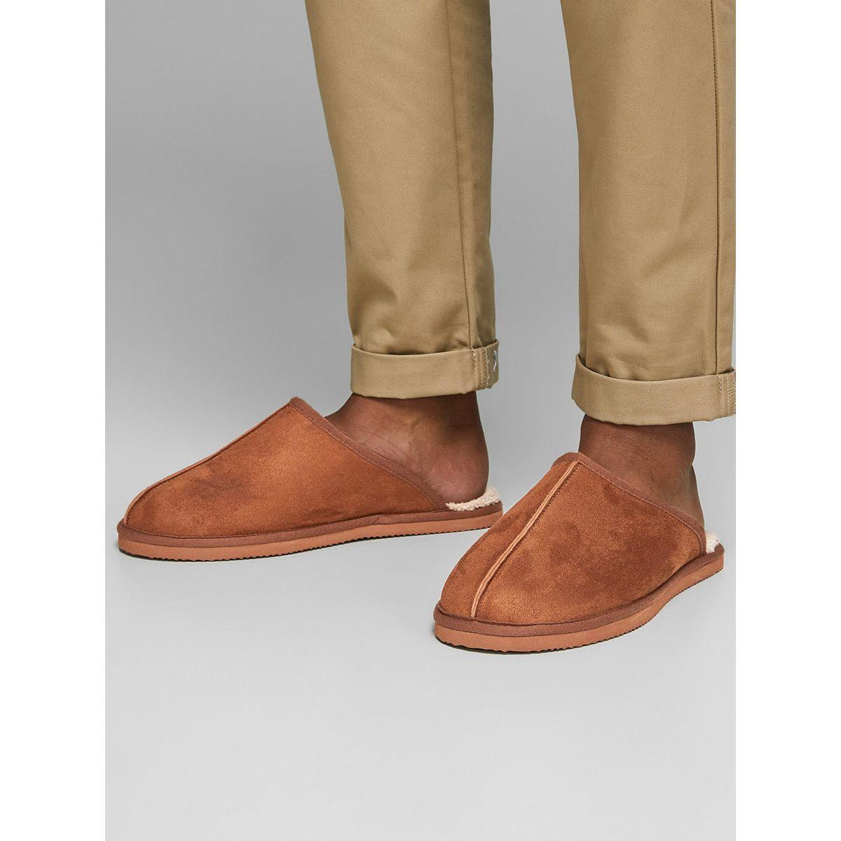 Jack & Jones Micro Fiber Slip On Bedroom Slipper-men-shoes-flipflopsandslides-image-1