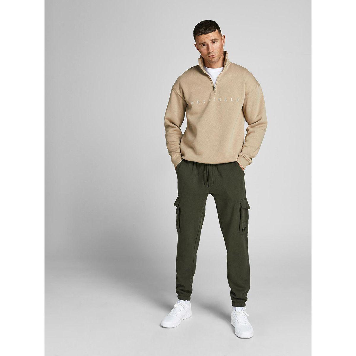 Jack & Jones Gordon Elastic Waistband Cargo Jogger-men-clothing-bottoms-joggers-image-3