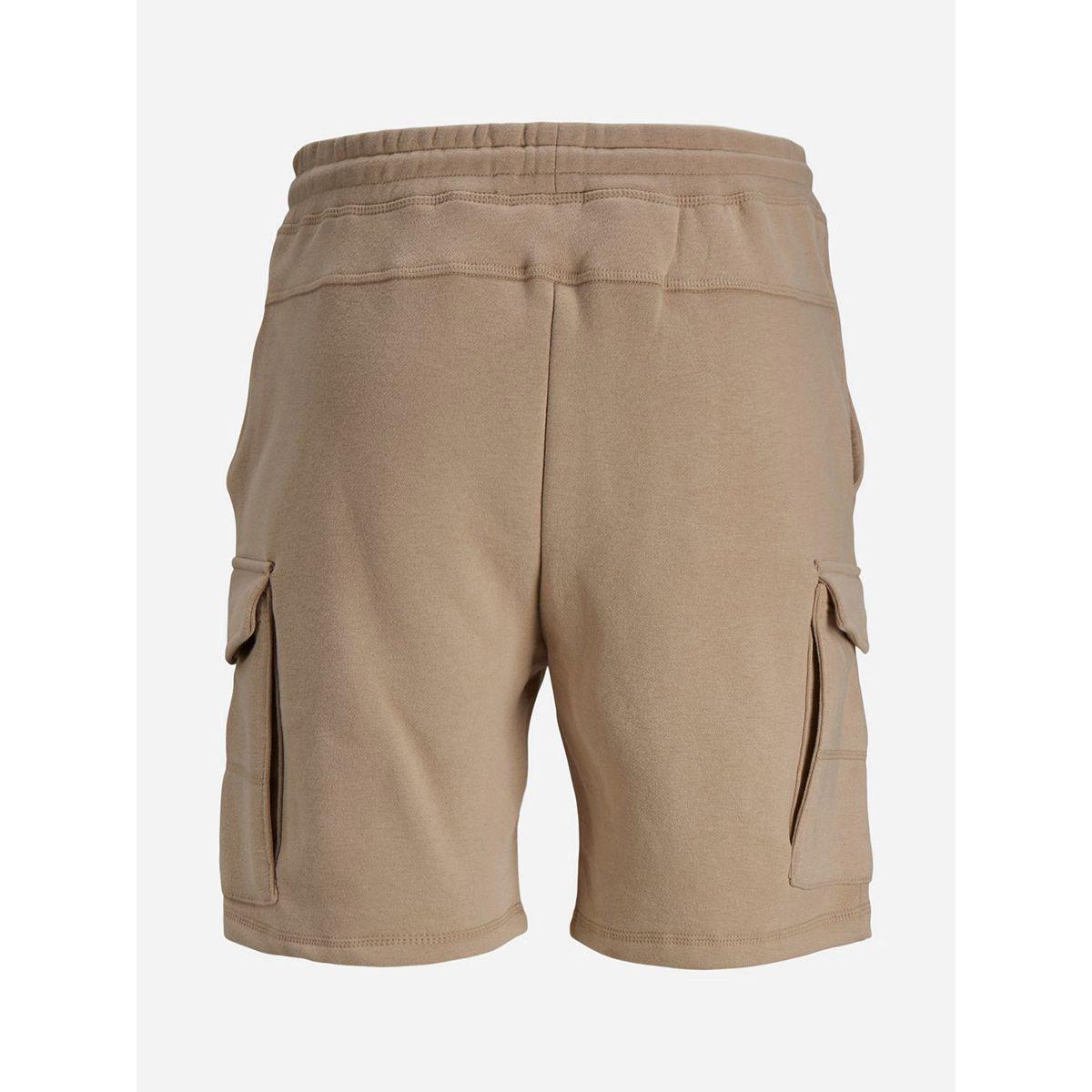 Jack & Jones Solid Knit Cargo Shorts-men-clothing-bottoms-shorts-image-2
