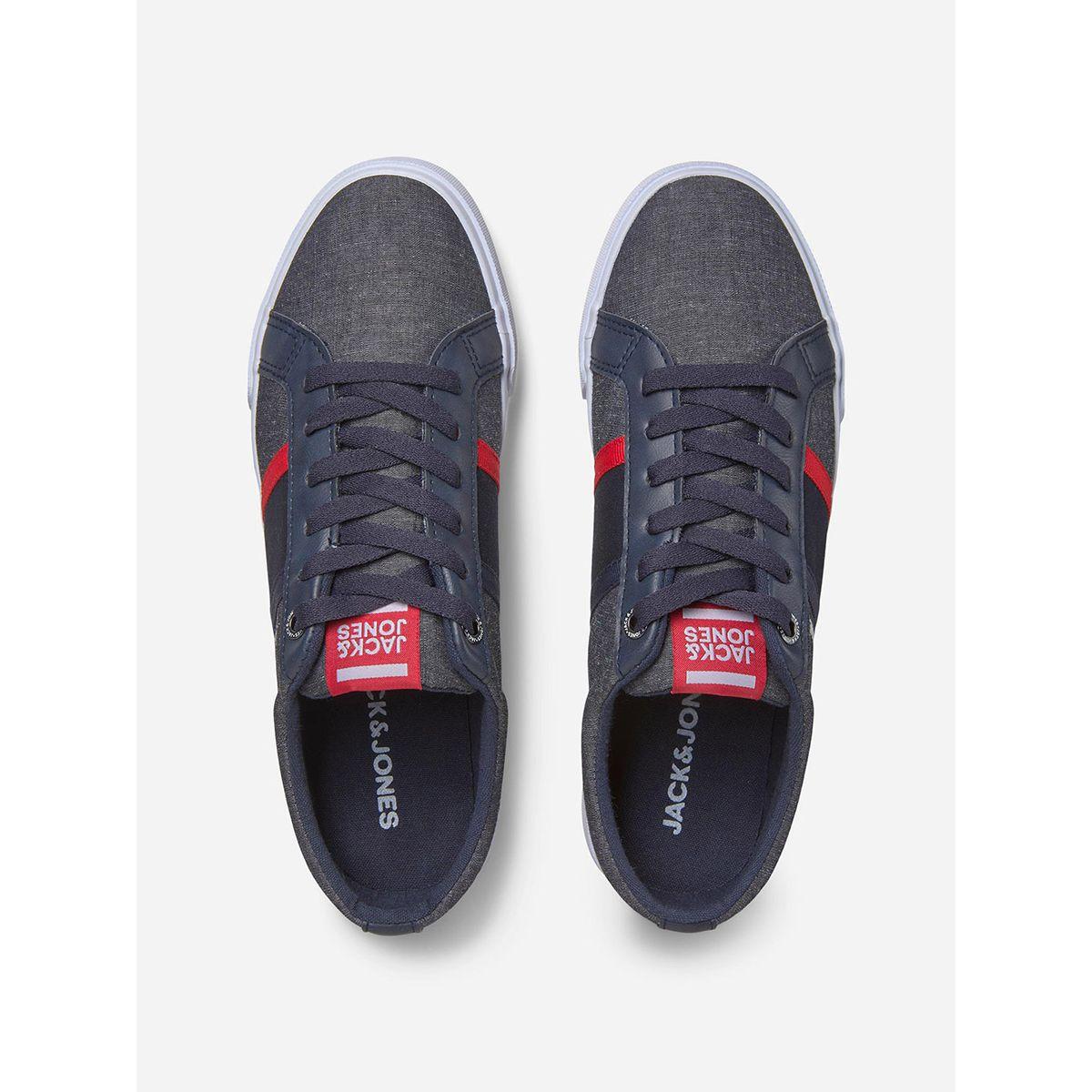 Jack & Jones Whistler Lace Up Canvas Sneakers-men-shoes-sneakers-image-2