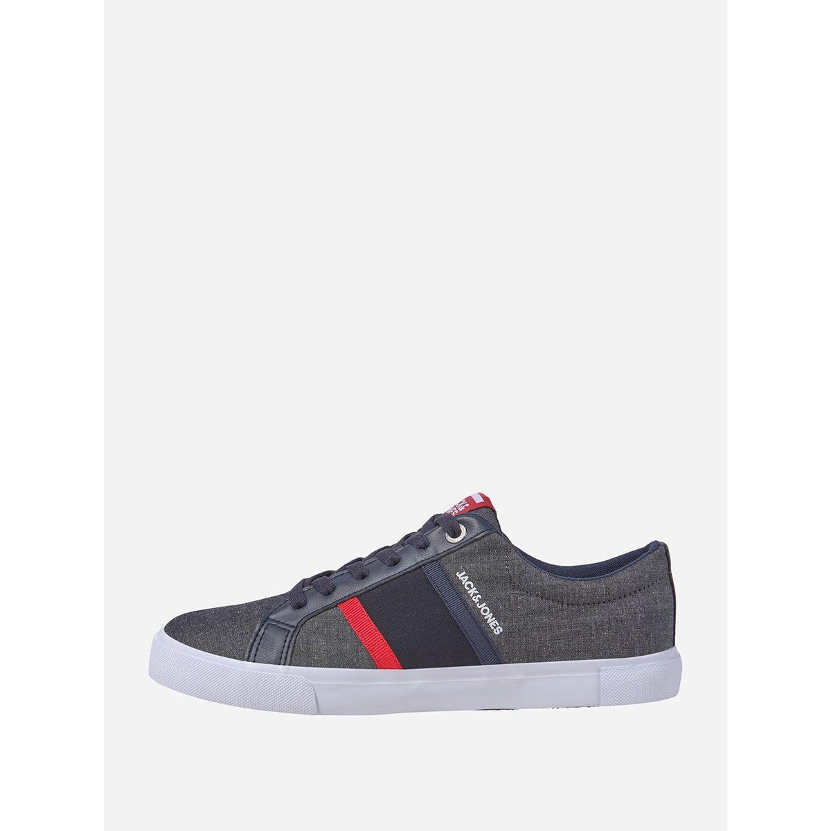 Jack & Jones Whistler Lace Up Canvas Sneakers-men-shoes-sneakers-image-3