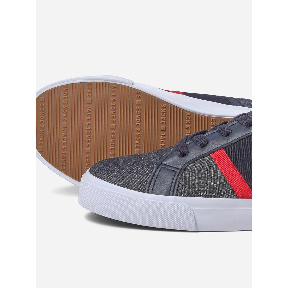 Jack & Jones Whistler Lace Up Canvas Sneakers-men-shoes-sneakers-image-4