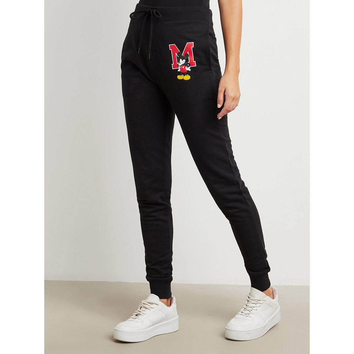 Styli Disney Mickey Graphic Print Jogger-women-clothing-bottoms-joggers-image-1