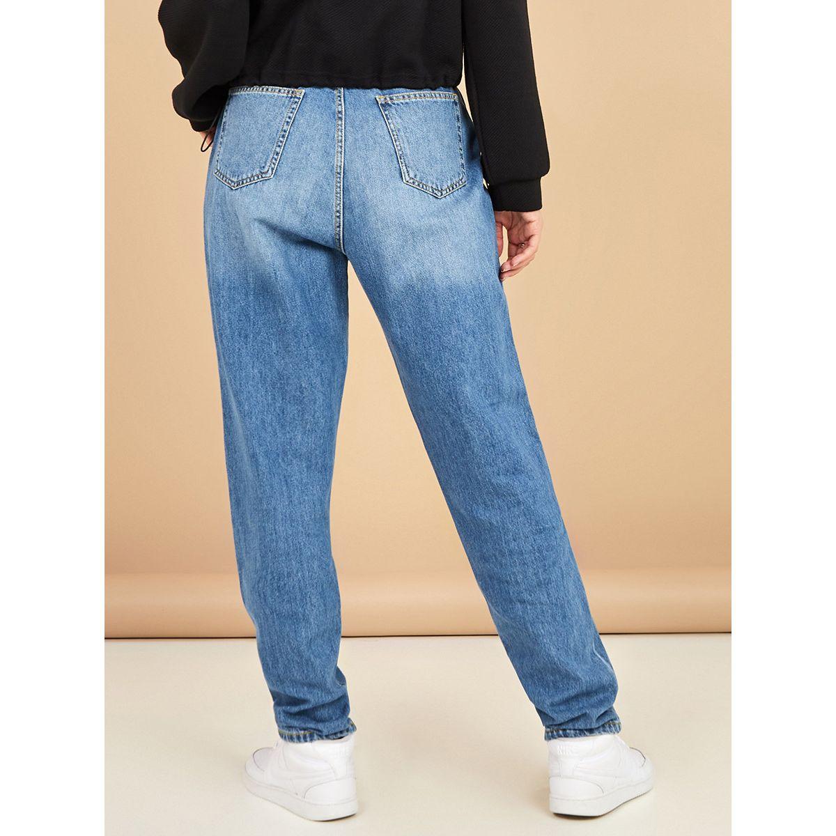 بنطال جينز بقصة مسقيمة من ستايلي-women-clothing-bottoms-jeans-image-5
