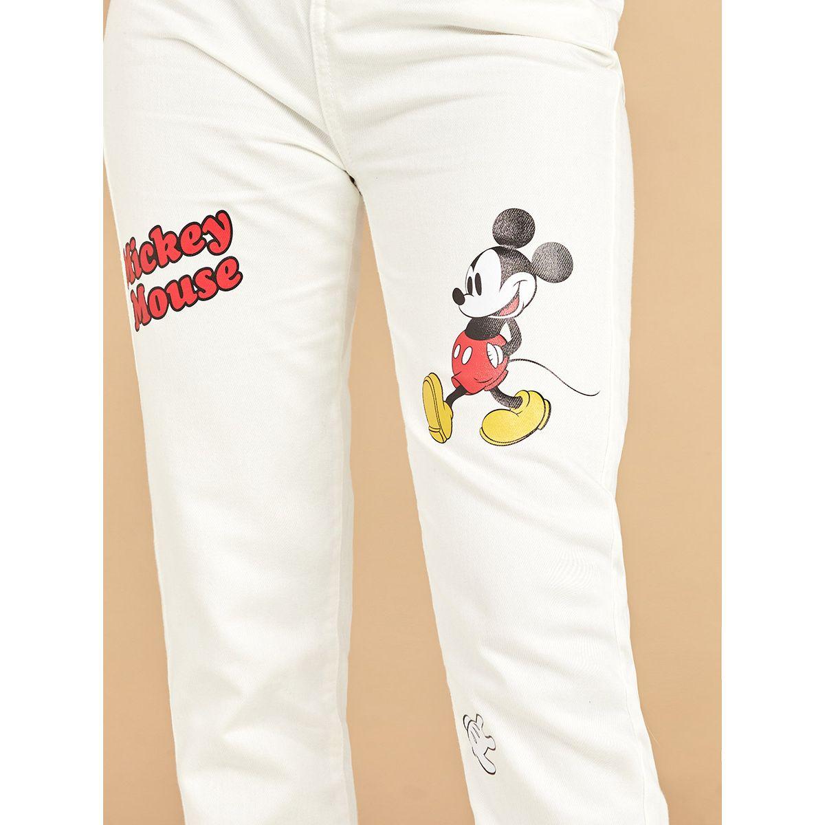 Styli Micky Mouse Print High Waist Mom Jeans-women-clothing-bottoms-jeans-image-3