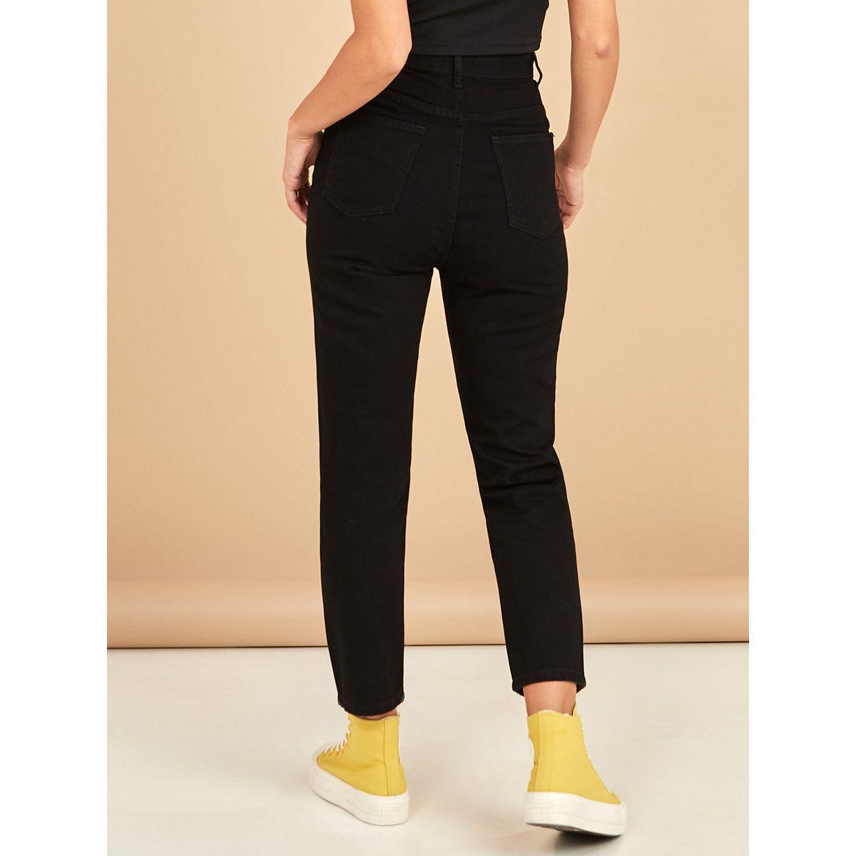 جينز كاجوال بخصر عالي من ستايلي-women-clothing-bottoms-jeans-image-4