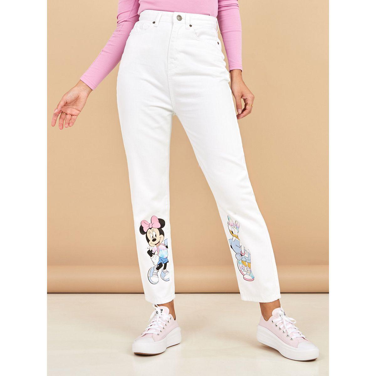 جينز كاجوال بخصر عالي من ستايلي-women-clothing-bottoms-jeans-image-1