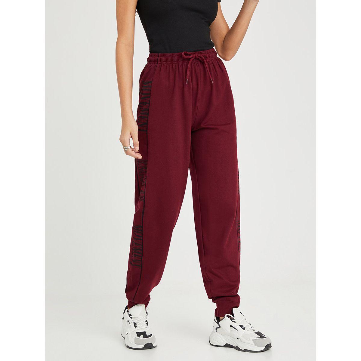 جوغر مطبع بشعار-women-clothing-bottoms-joggers-image-1