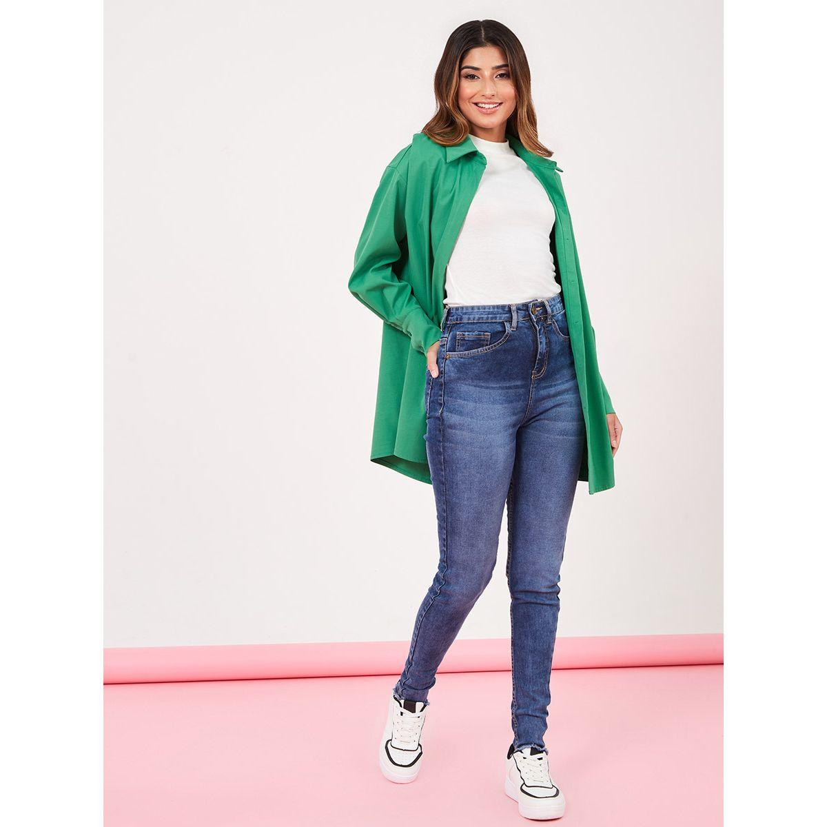 بنطال جينز بقصة ضيقة من ستايلي-women-clothing-bottoms-jeans-image-2