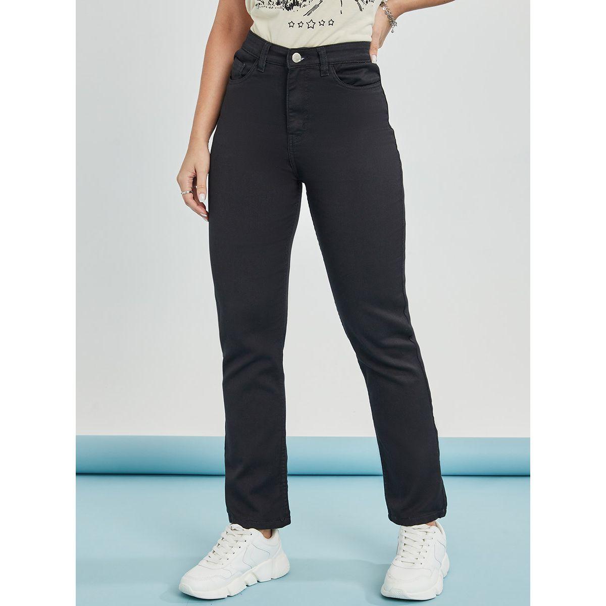 Styli High Rise Straight Leg Jeans-women-clothing-bottoms-jeans-image-1