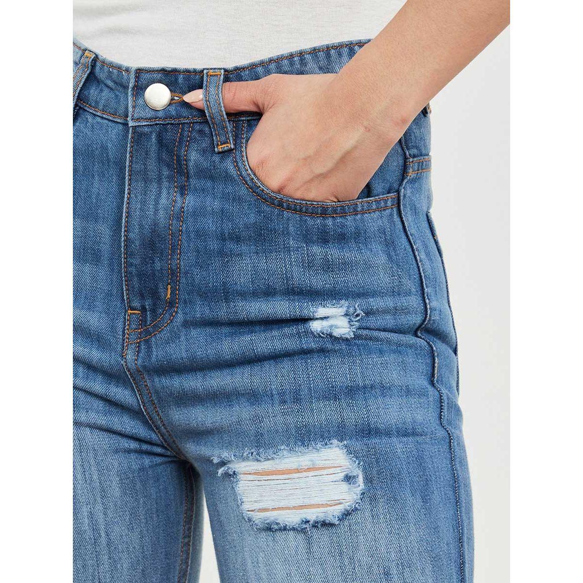 Styli Distressed High Waist Straight Leg Jeans-women-clothing-bottoms-jeans-image-3